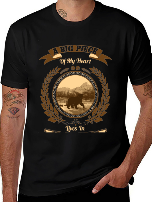 A Big Piece of My Heart Bear Graphic Tee