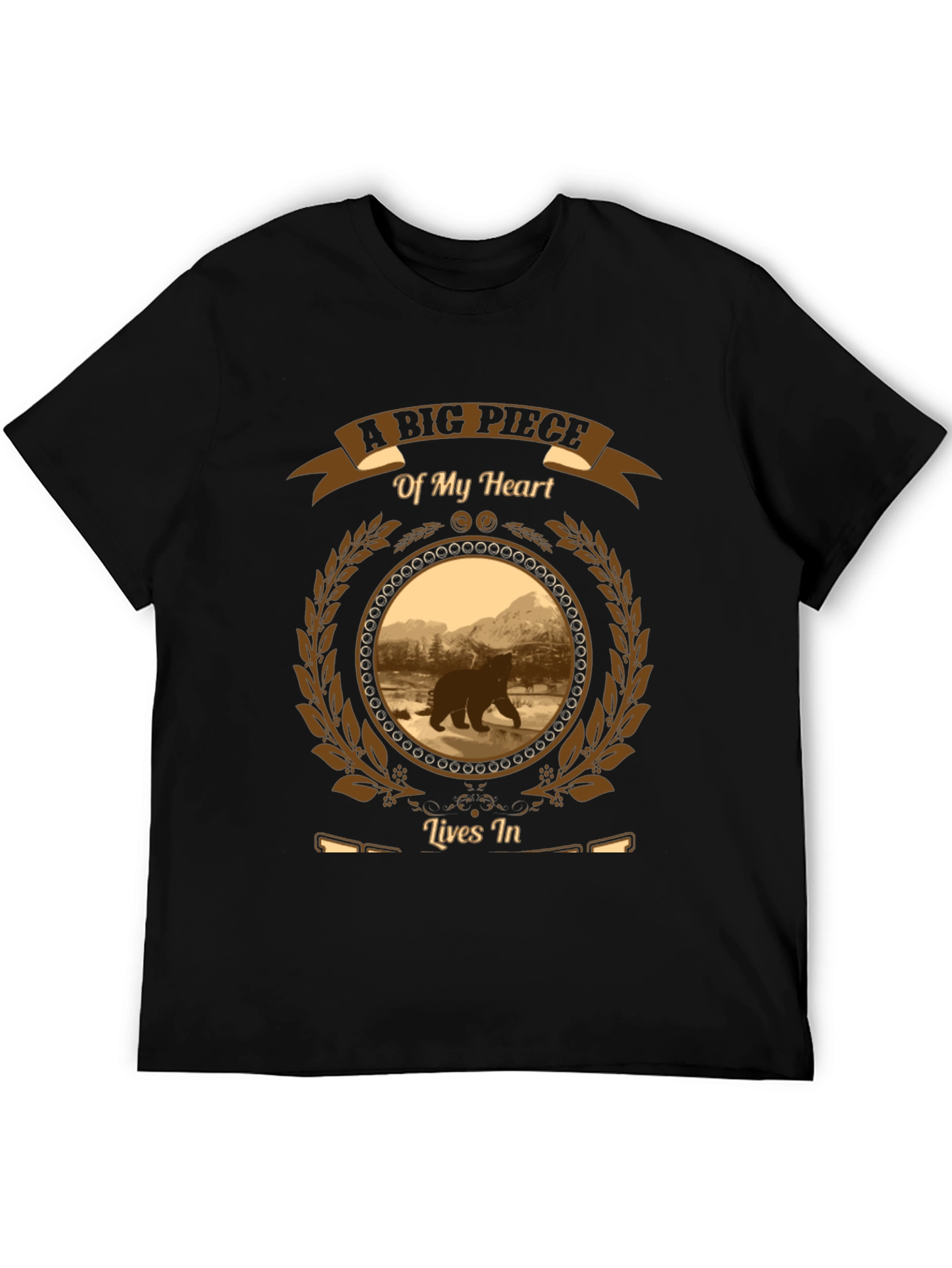 A Big Piece of My Heart Bear Graphic Tee