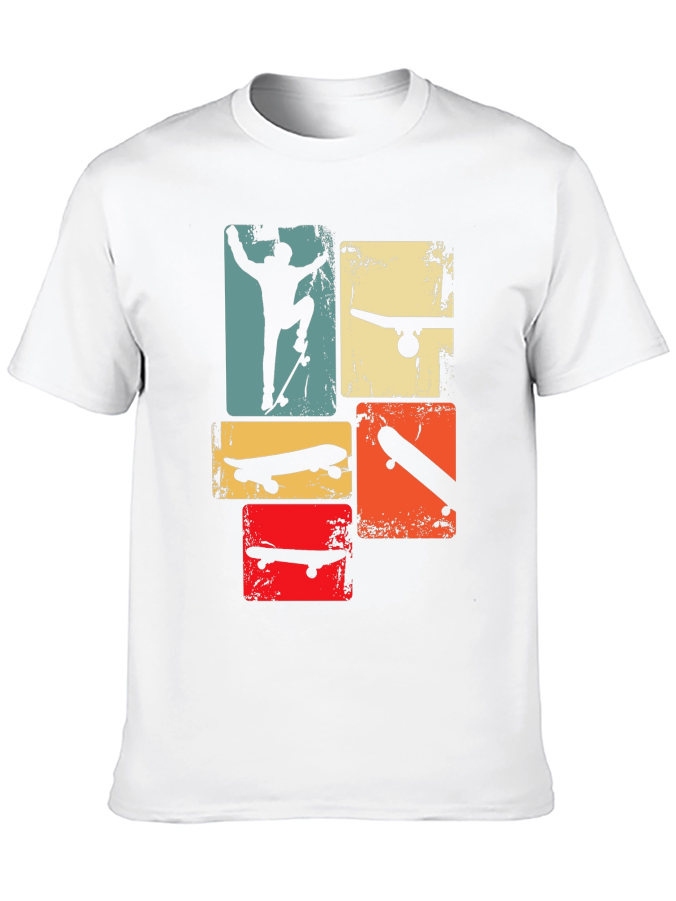 Retro Skateboard Graphic Tee