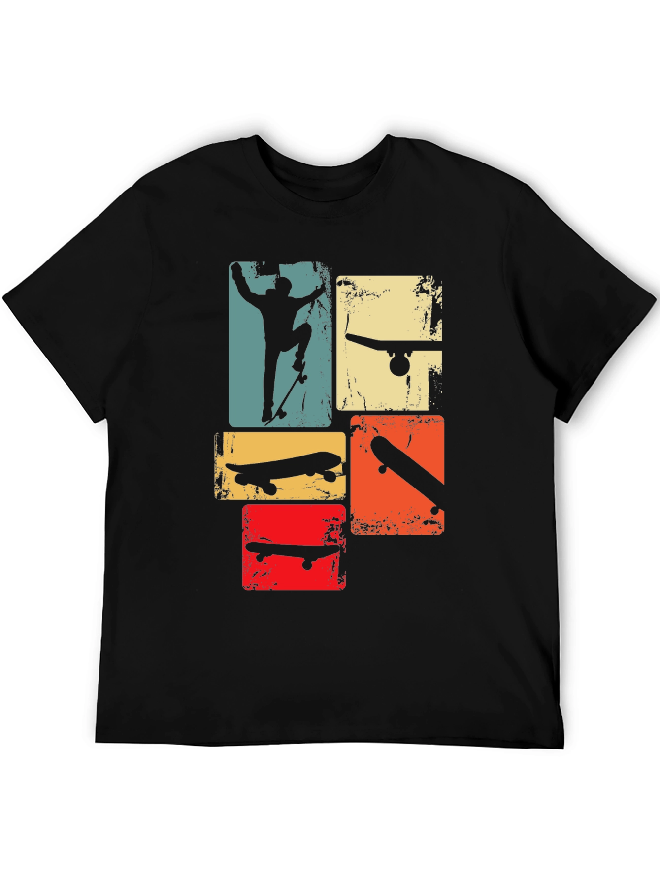 Retro Skateboard Graphic Tee