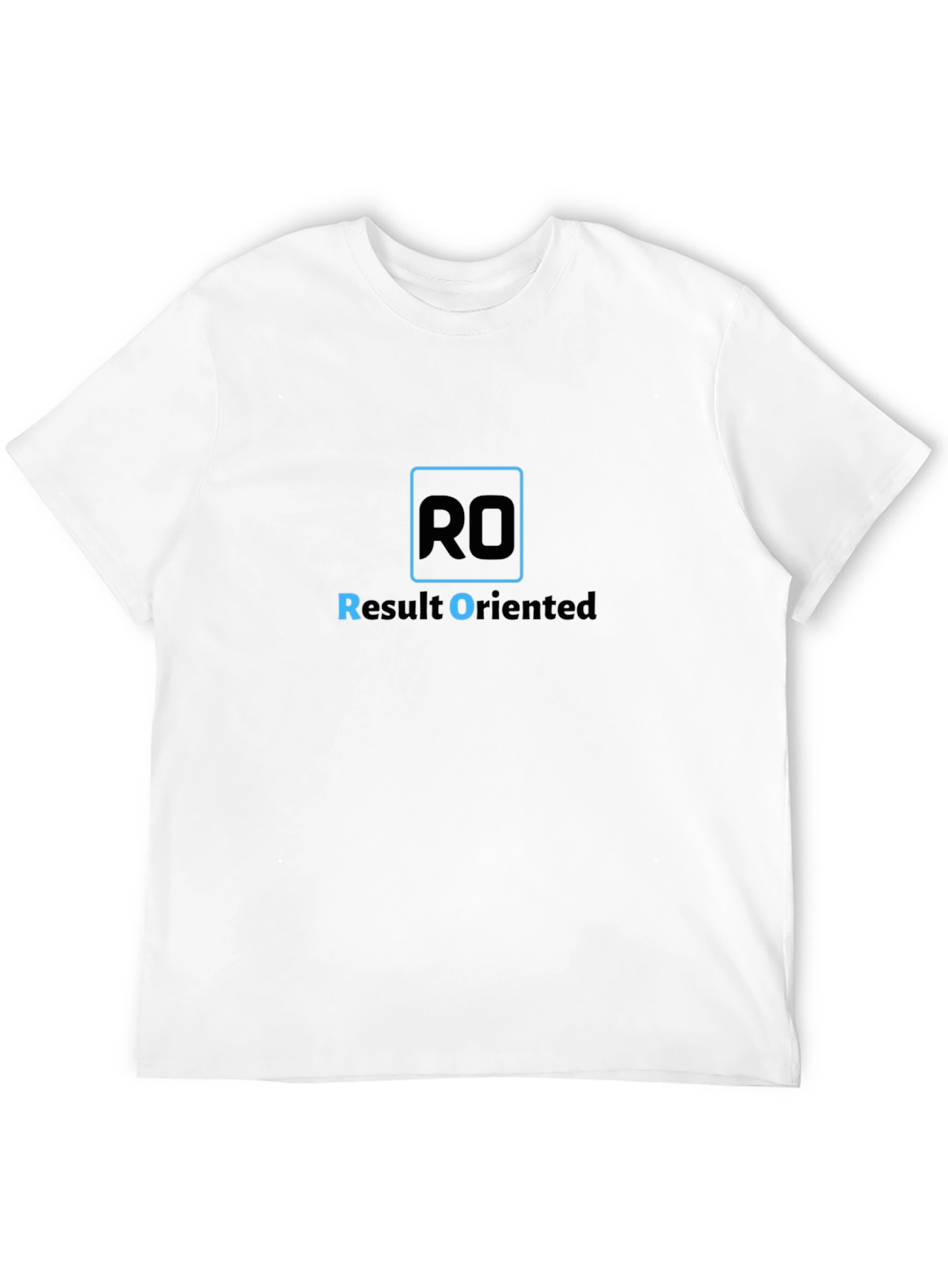 Result Oriented Black T-Shirt