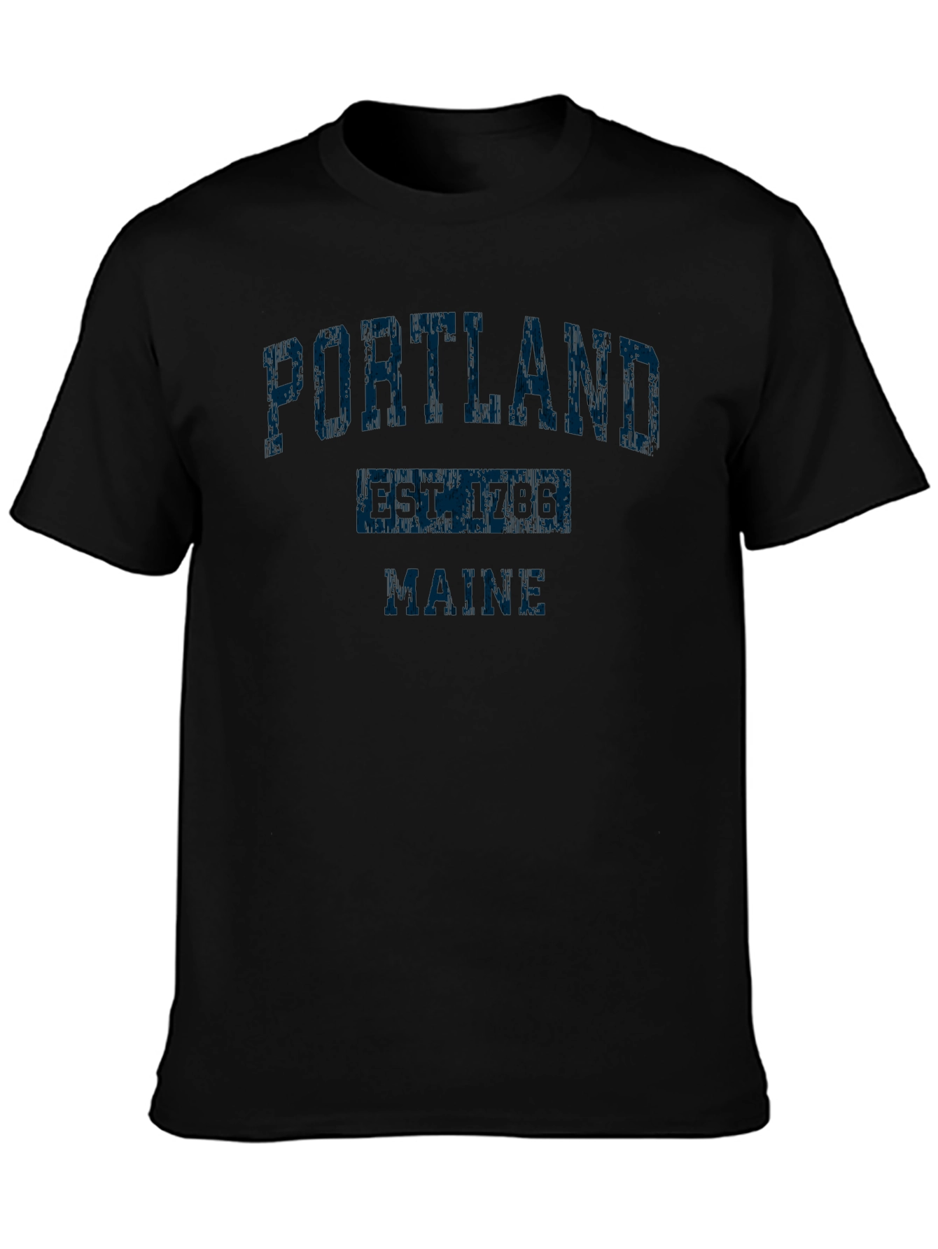 Portland Maine Est 1786 Graphic T-Shirt