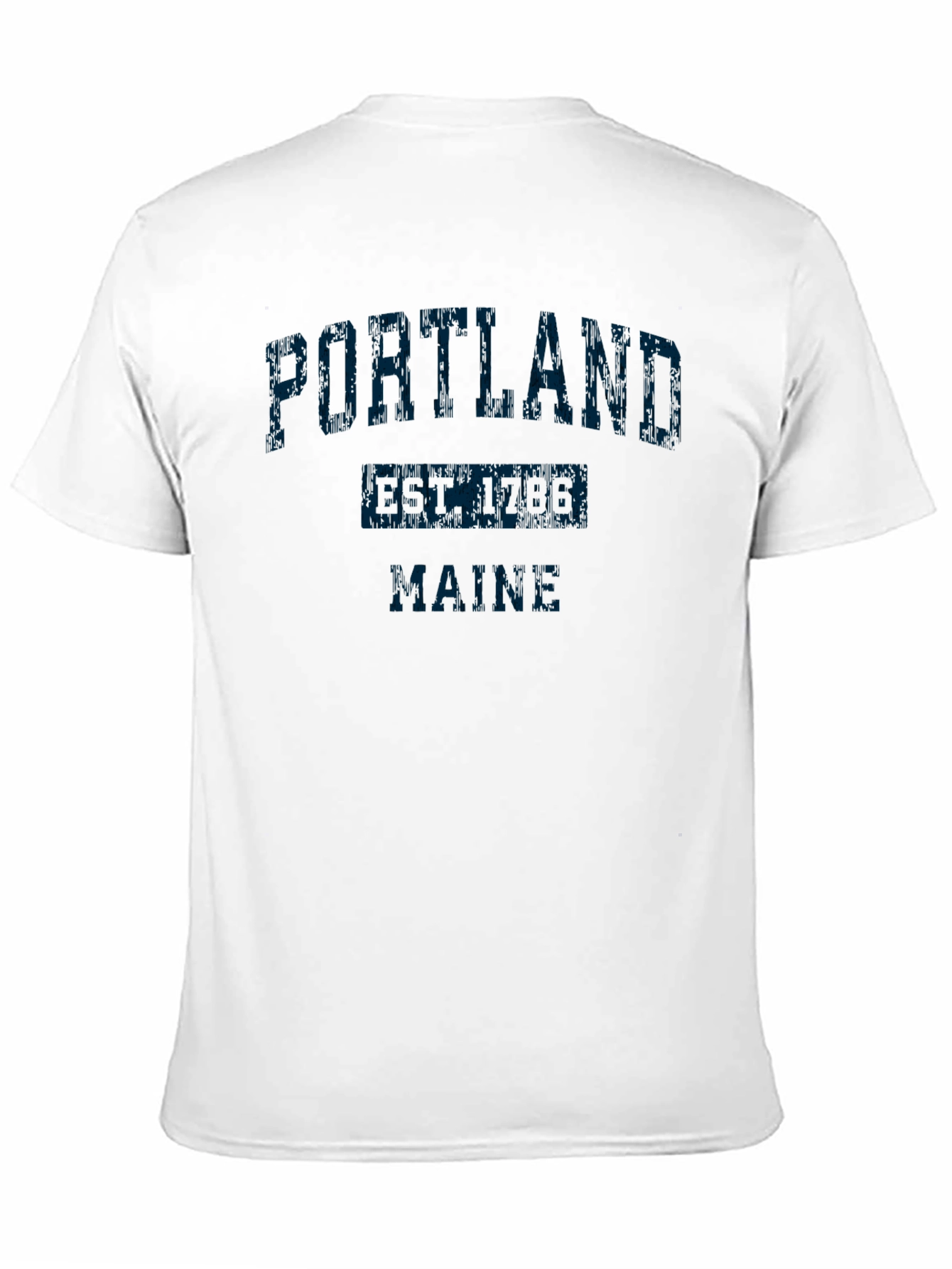 Portland Maine Est 1786 Graphic T-Shirt