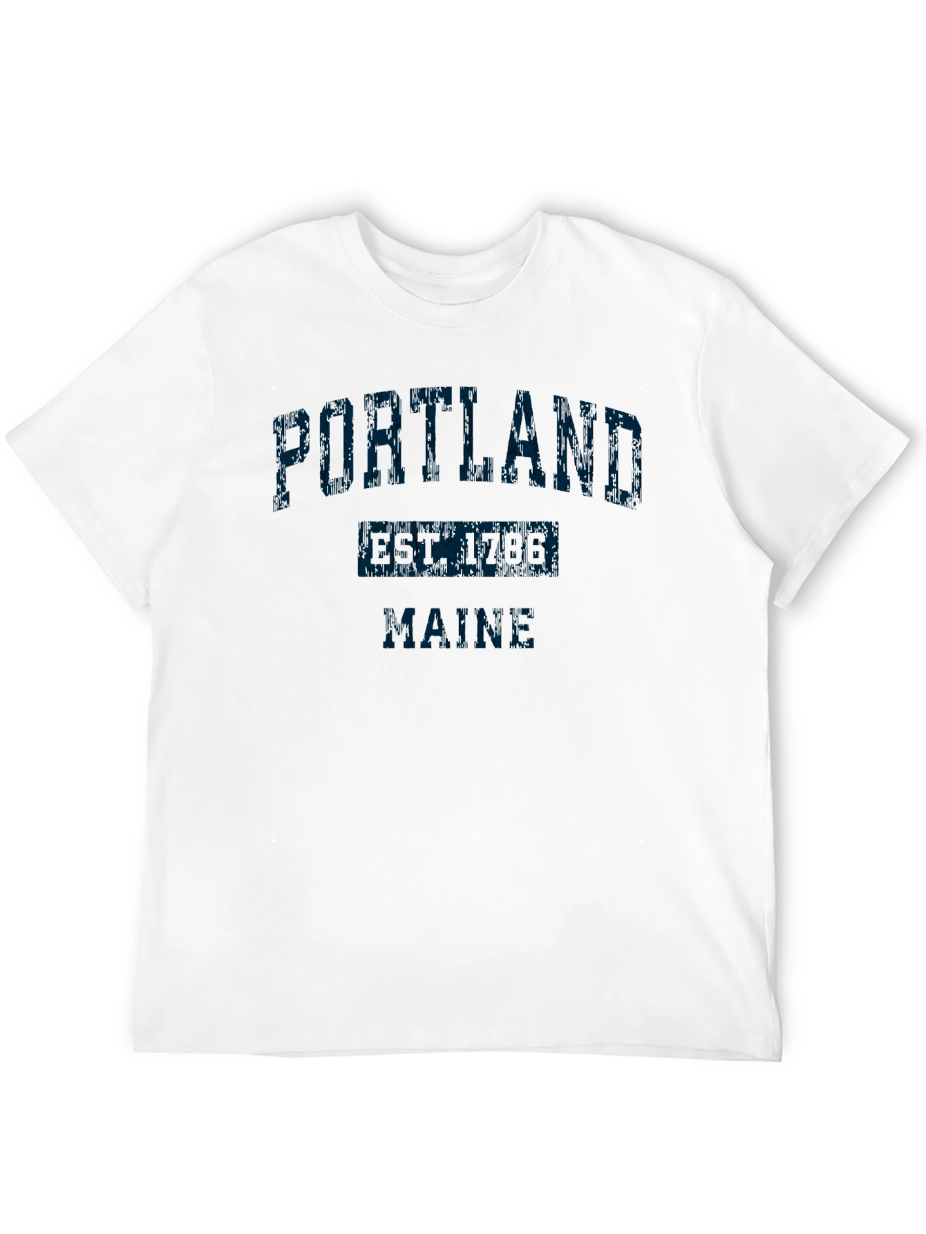 Portland Maine Est 1786 Graphic T-Shirt