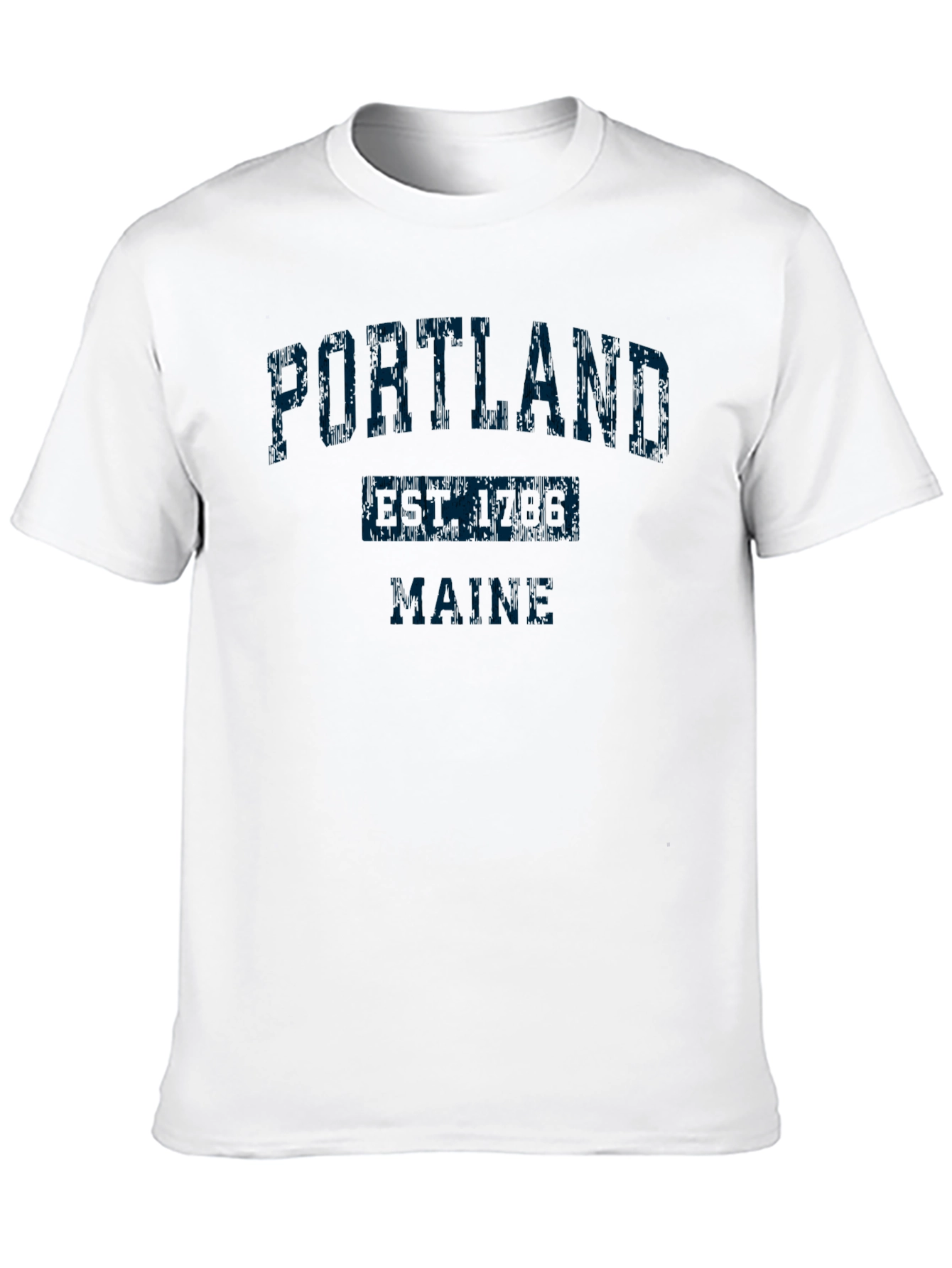 Portland Maine Est 1786 Graphic T-Shirt