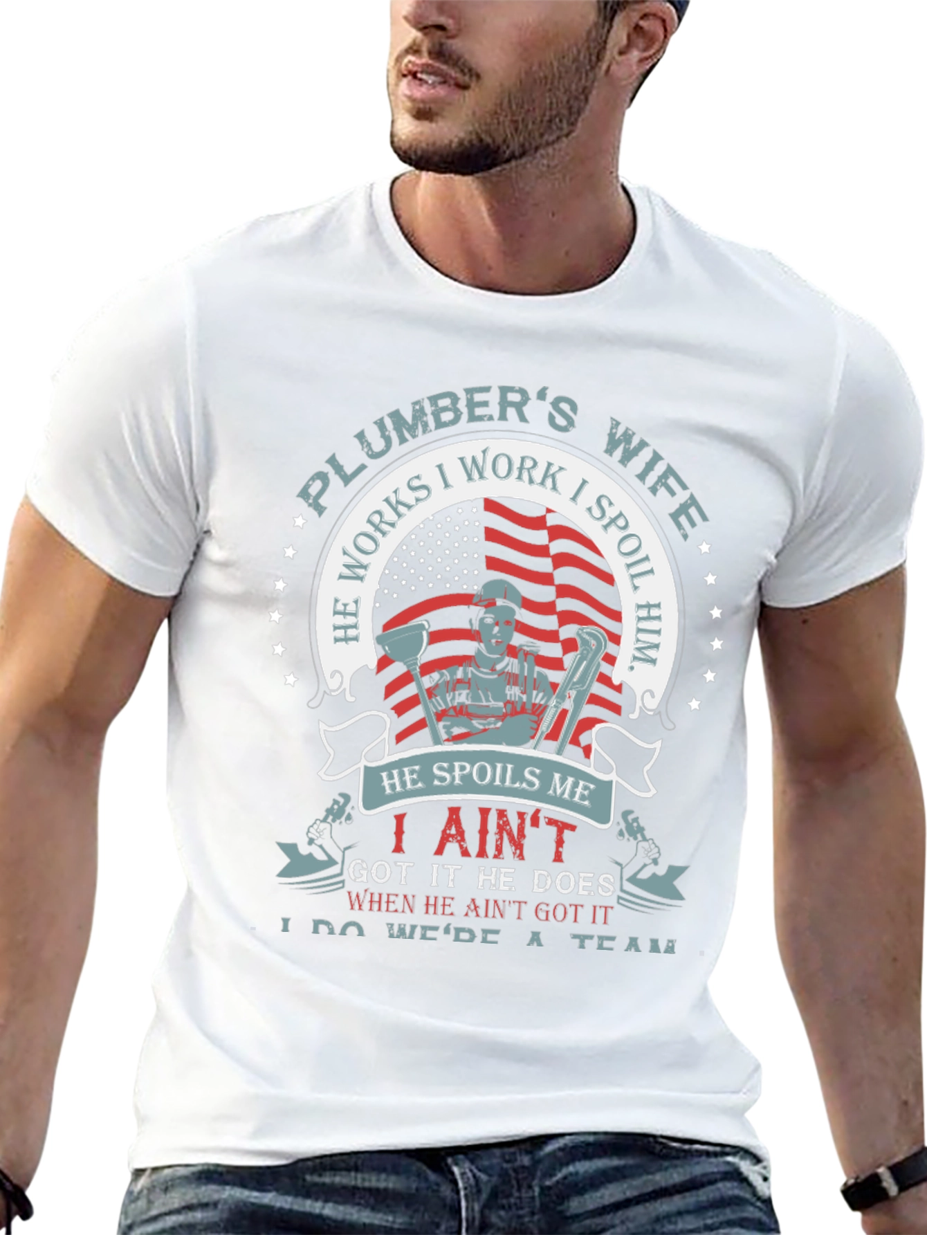Plumbers Wife Graphic T-Shirt