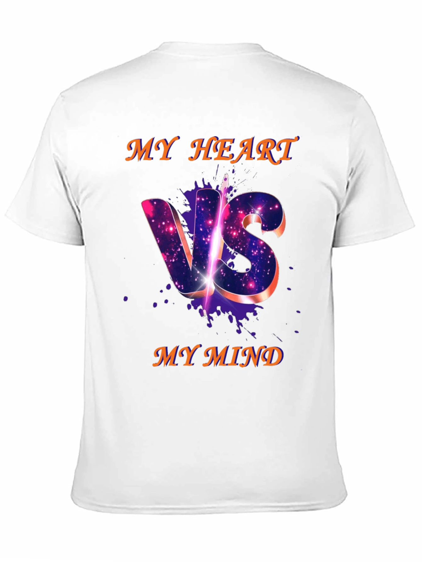 My Heart VS My Mind Graphic T-Shirt