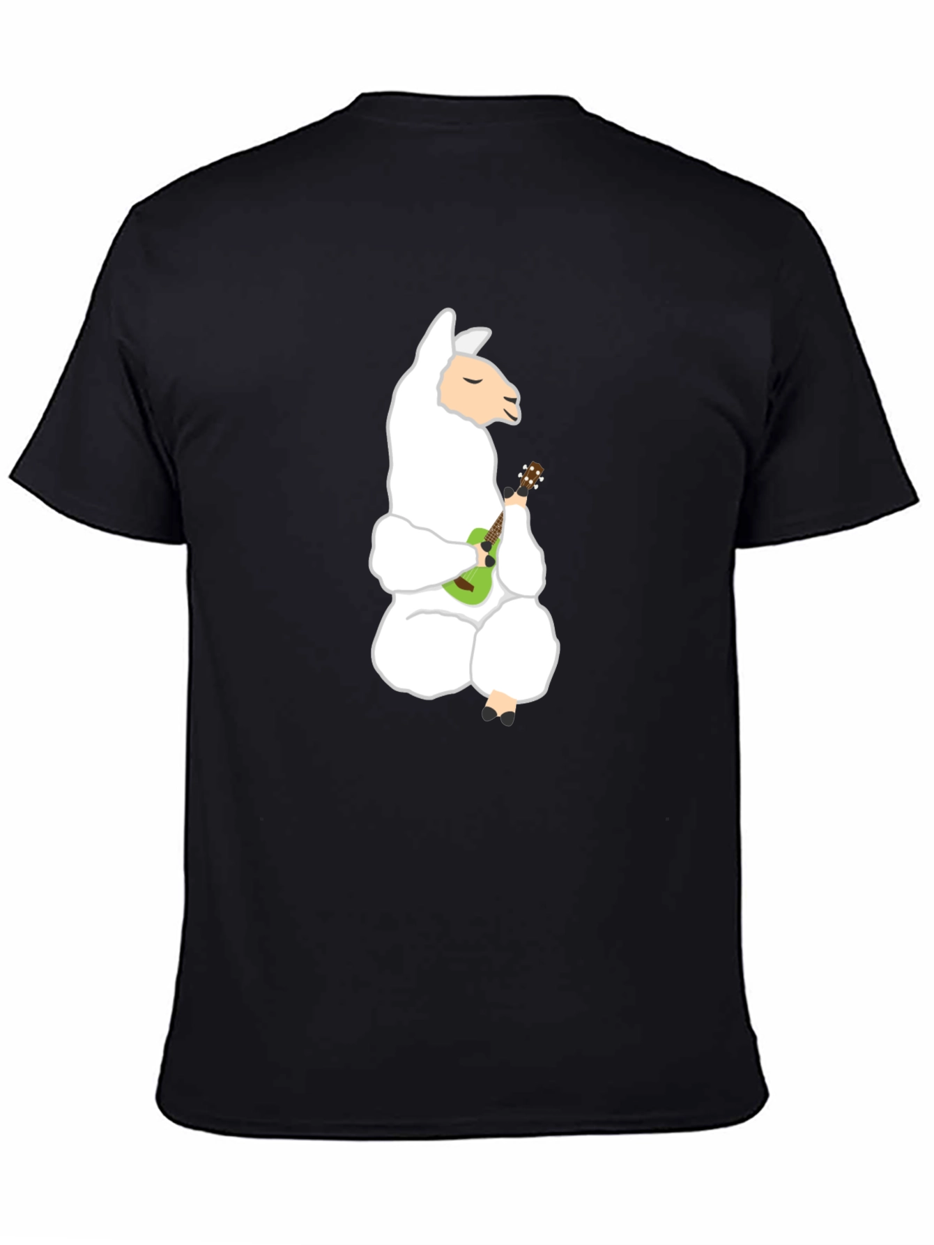 Llama Ukulele T-Shirt - Cute & Quirky Tee