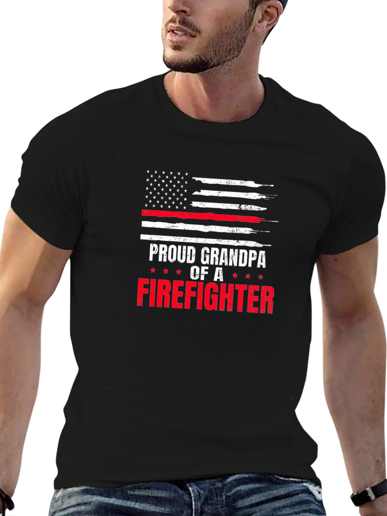 Proud Grandpa of a Firefighter T-Shirt