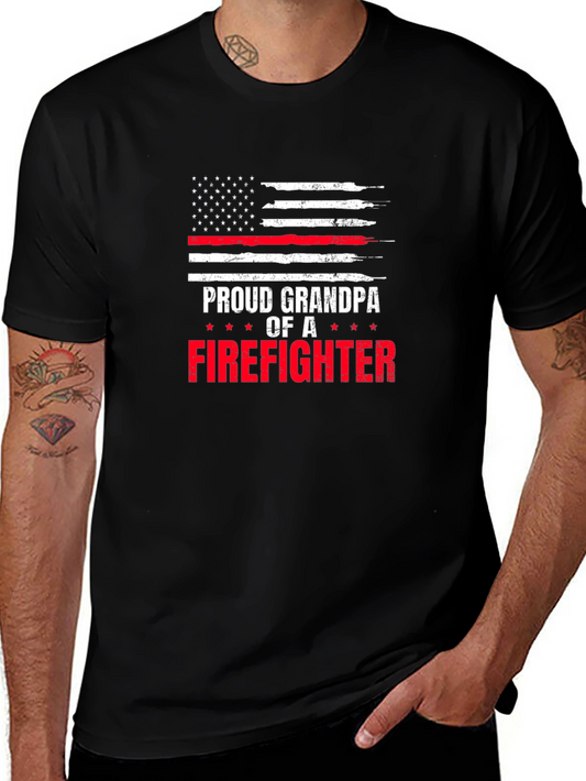Proud Grandpa of a Firefighter T-Shirt