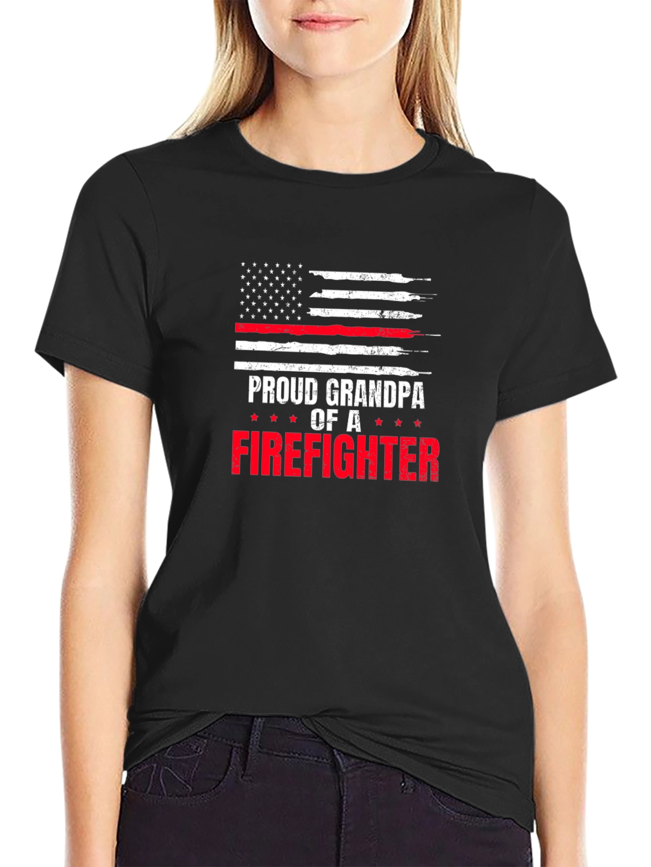 Proud Grandpa of a Firefighter T-Shirt