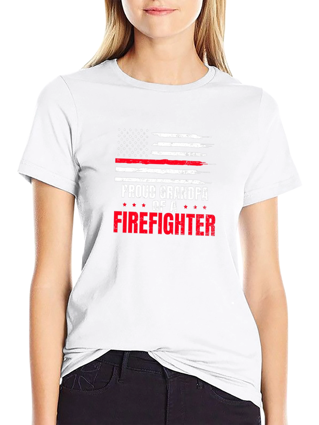 Proud Grandpa of a Firefighter T-Shirt