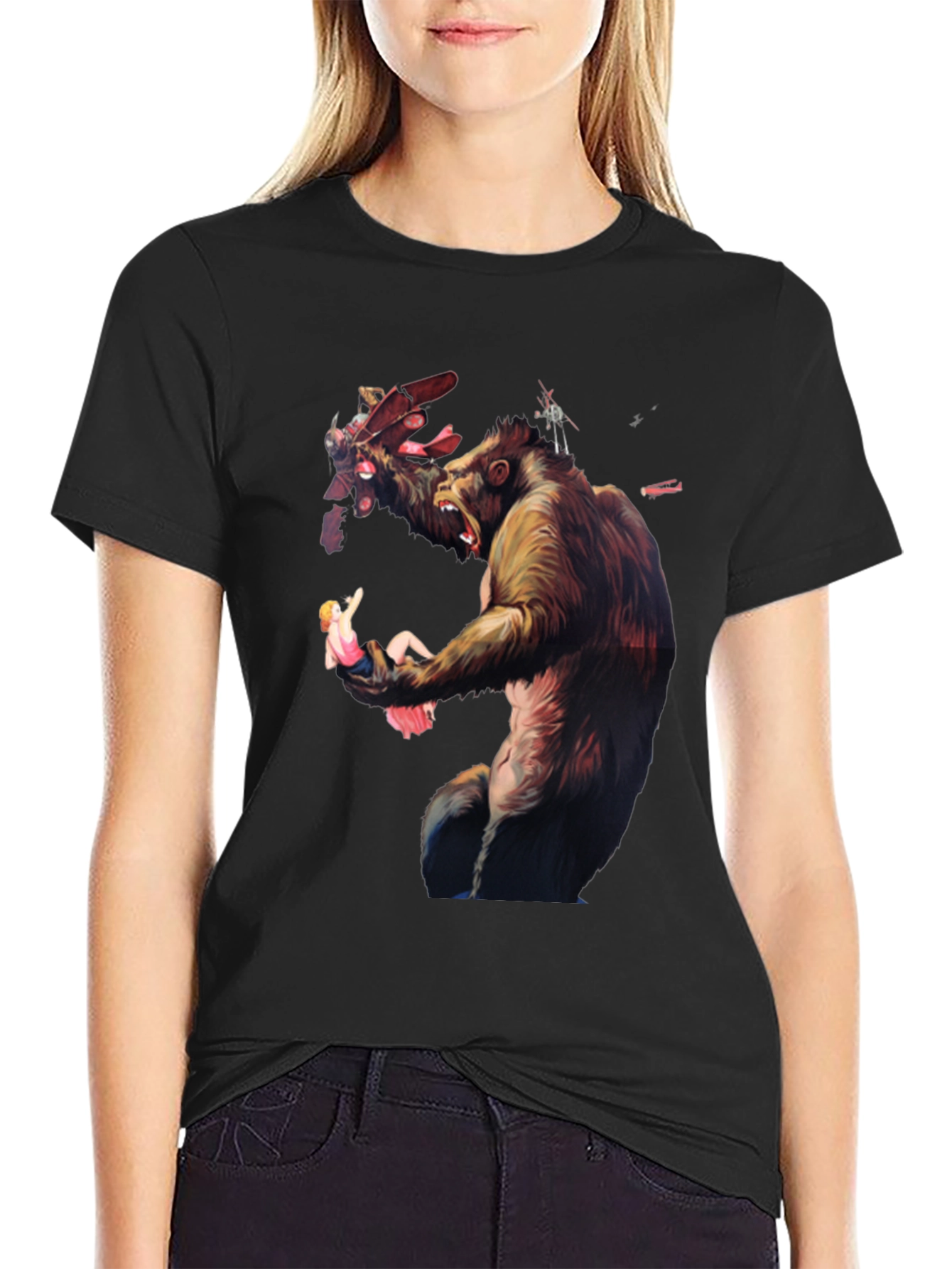 King Kong Graphic Tee - Black