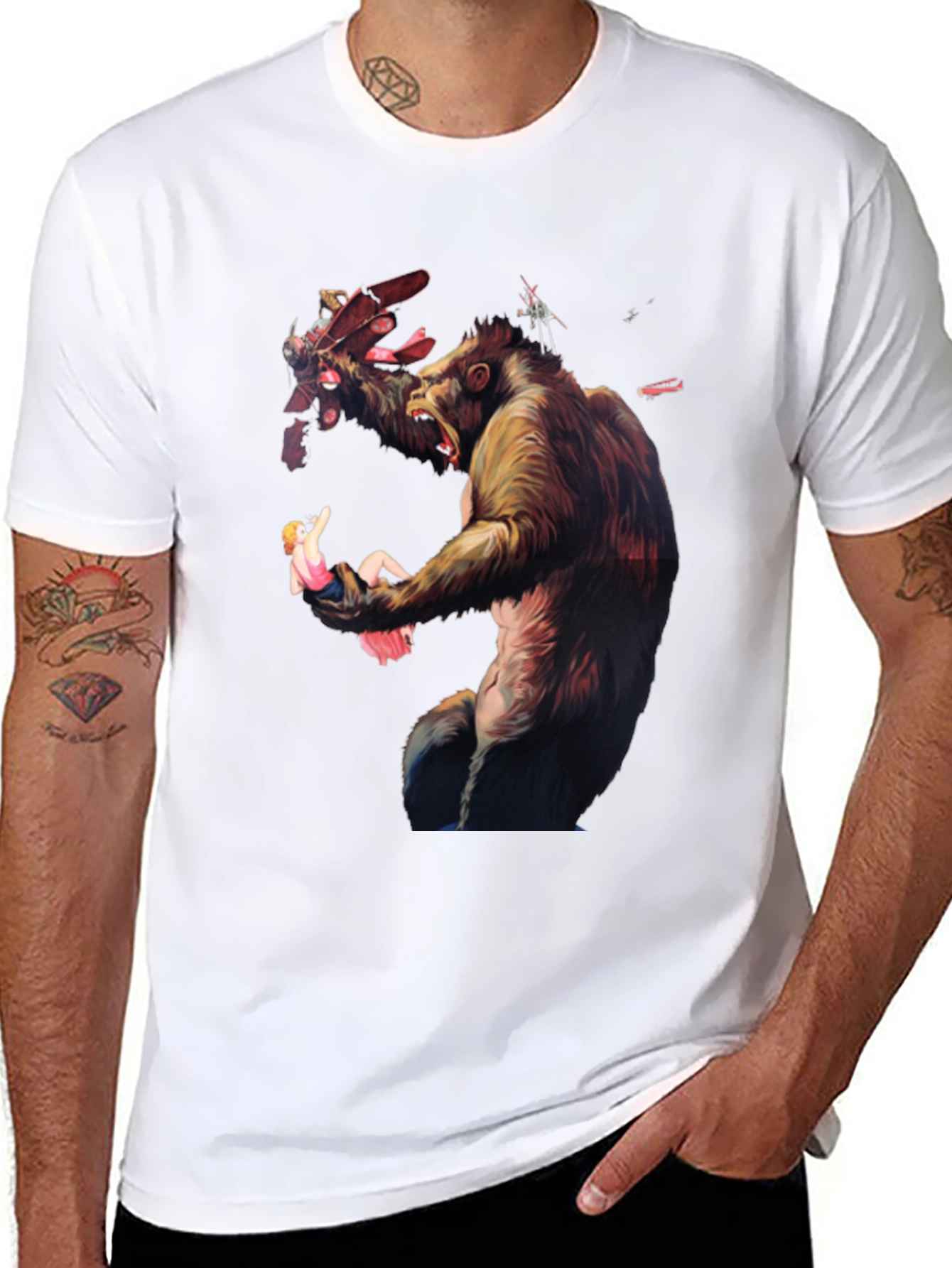 King Kong Graphic Tee - Black