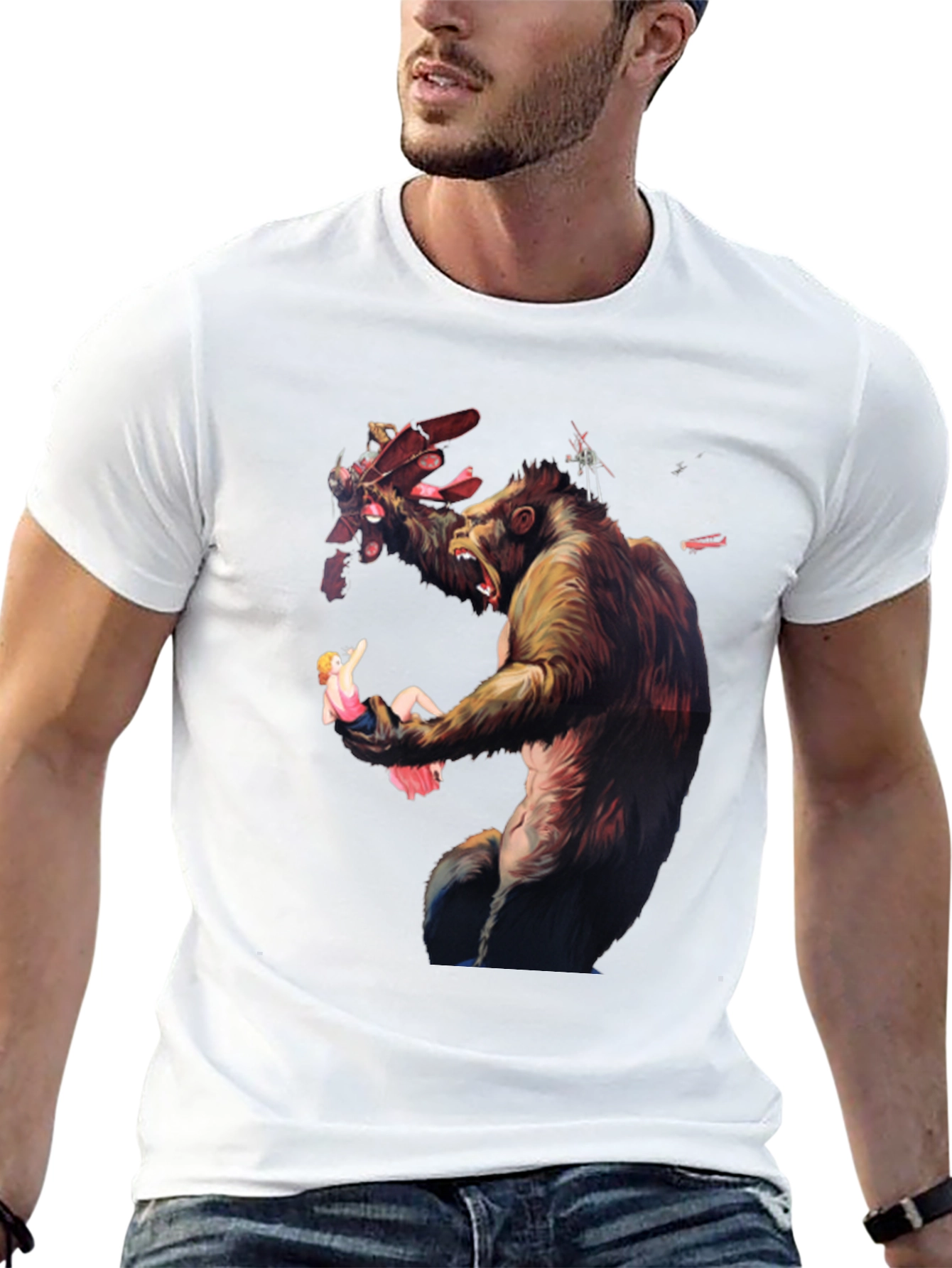 King Kong Graphic Tee - Black