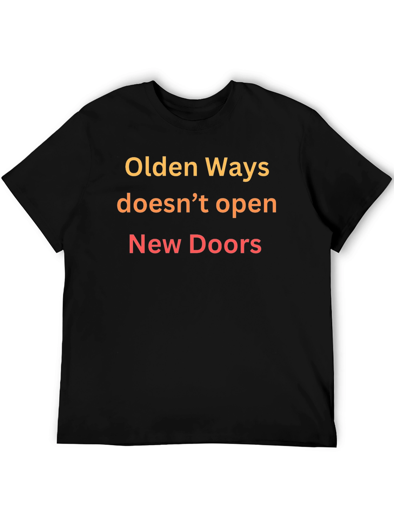 Olden Ways Graphic Tee - Black