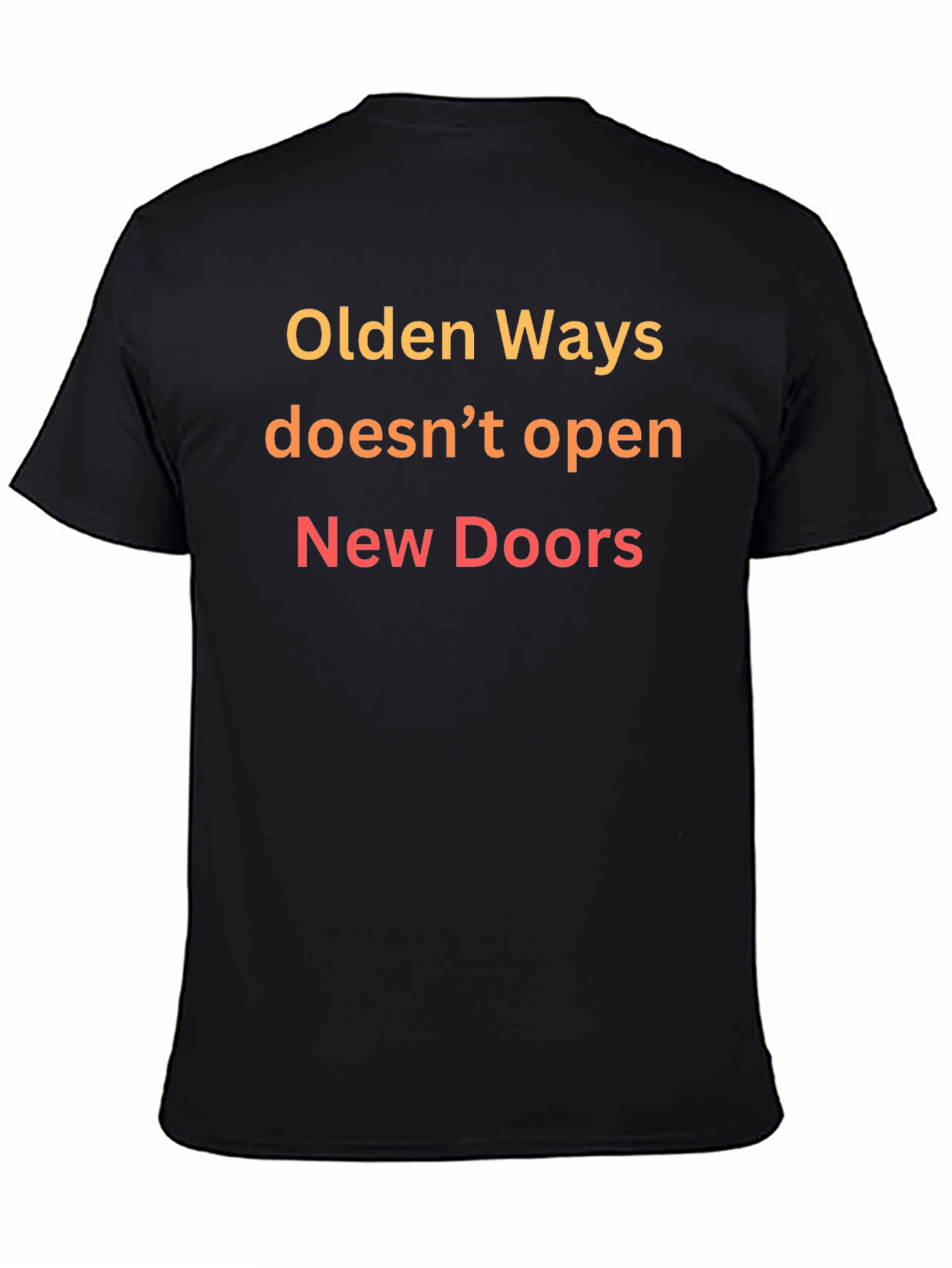 Olden Ways Graphic Tee - Black