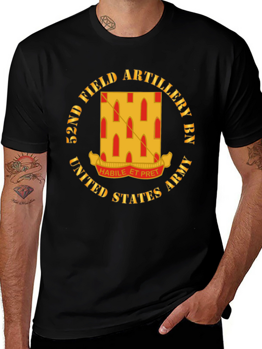 52nd Field Artillery T-Shirt - US Army Pride