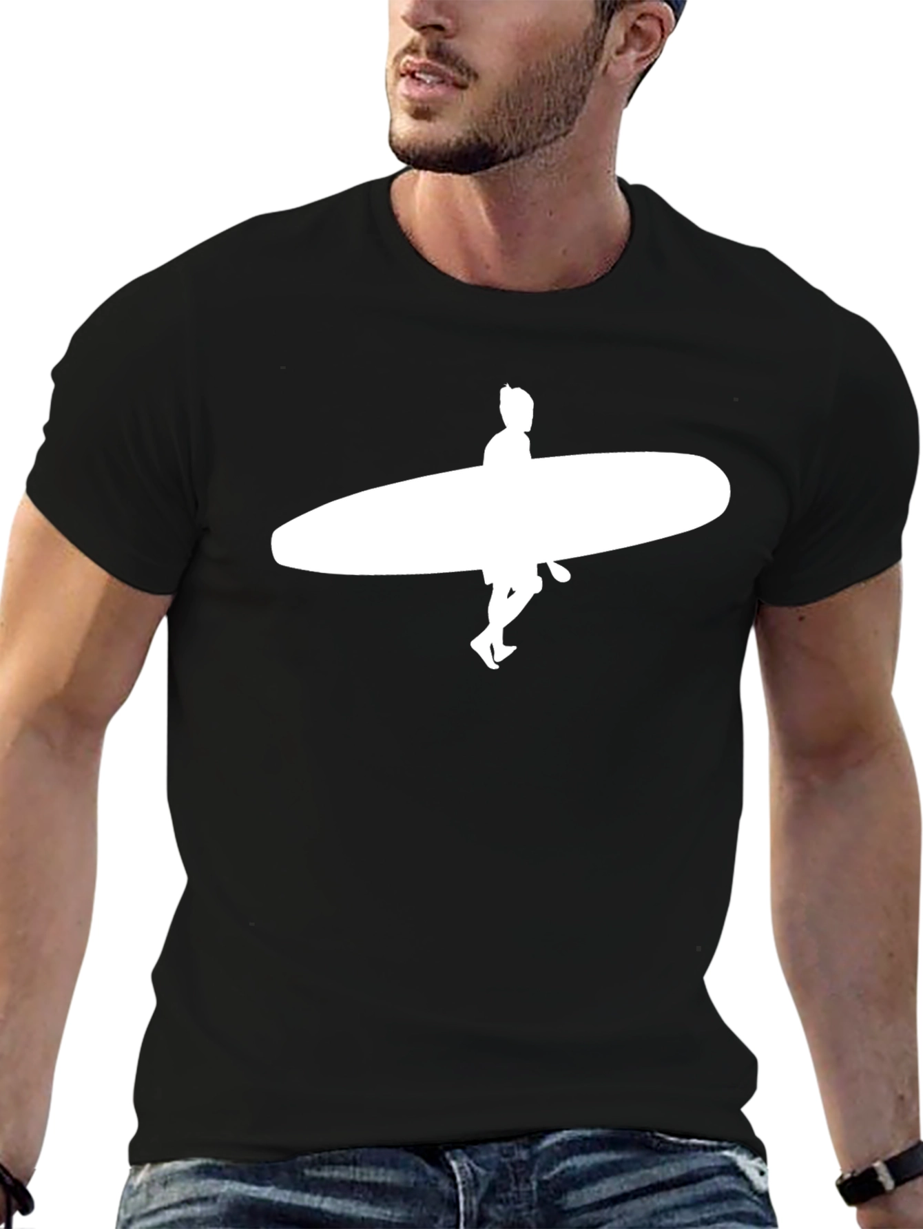 Surfer Graphic Tee - Relaxed Fit T-Shirt