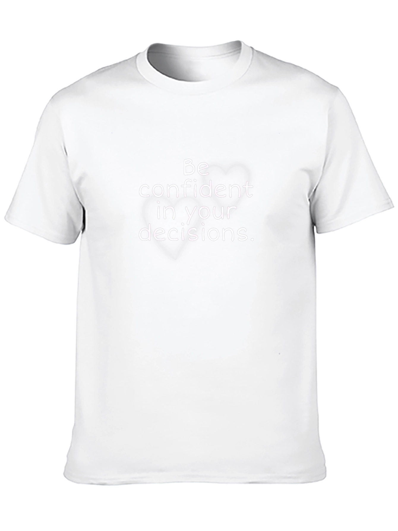 Confident Decisions Black T-Shirt