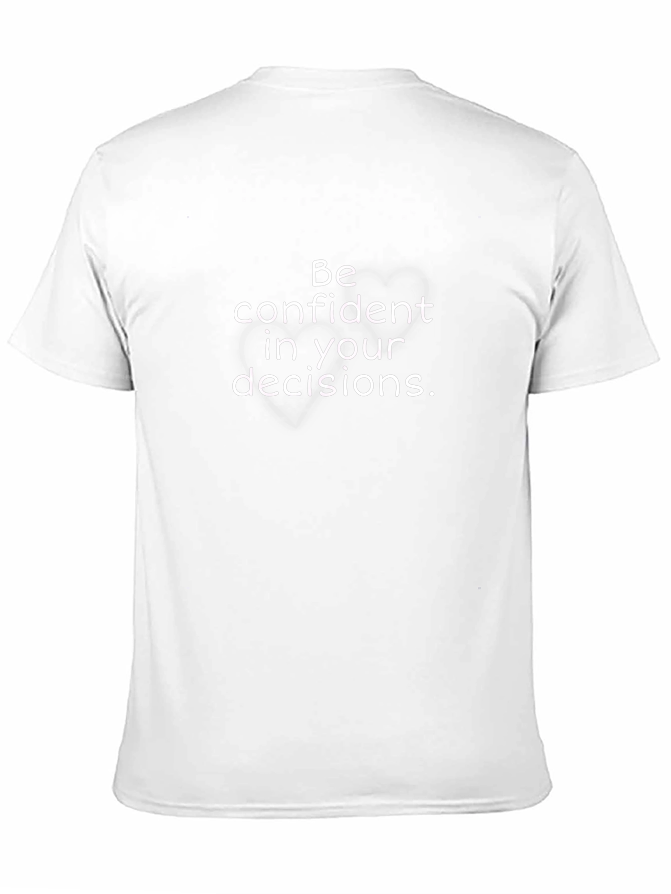Confident Decisions Black T-Shirt