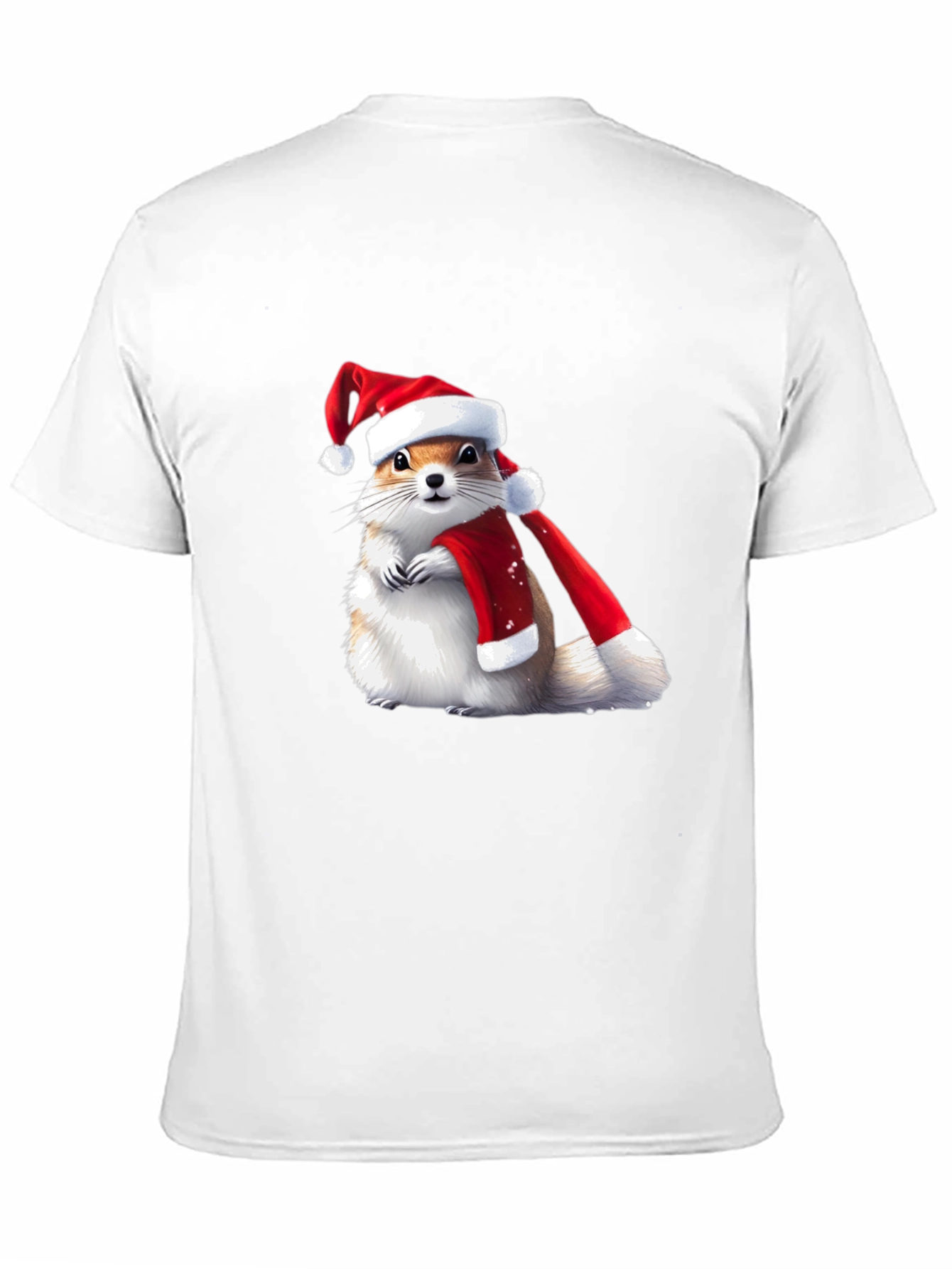 Festive Squirrel Holiday T-Shirt