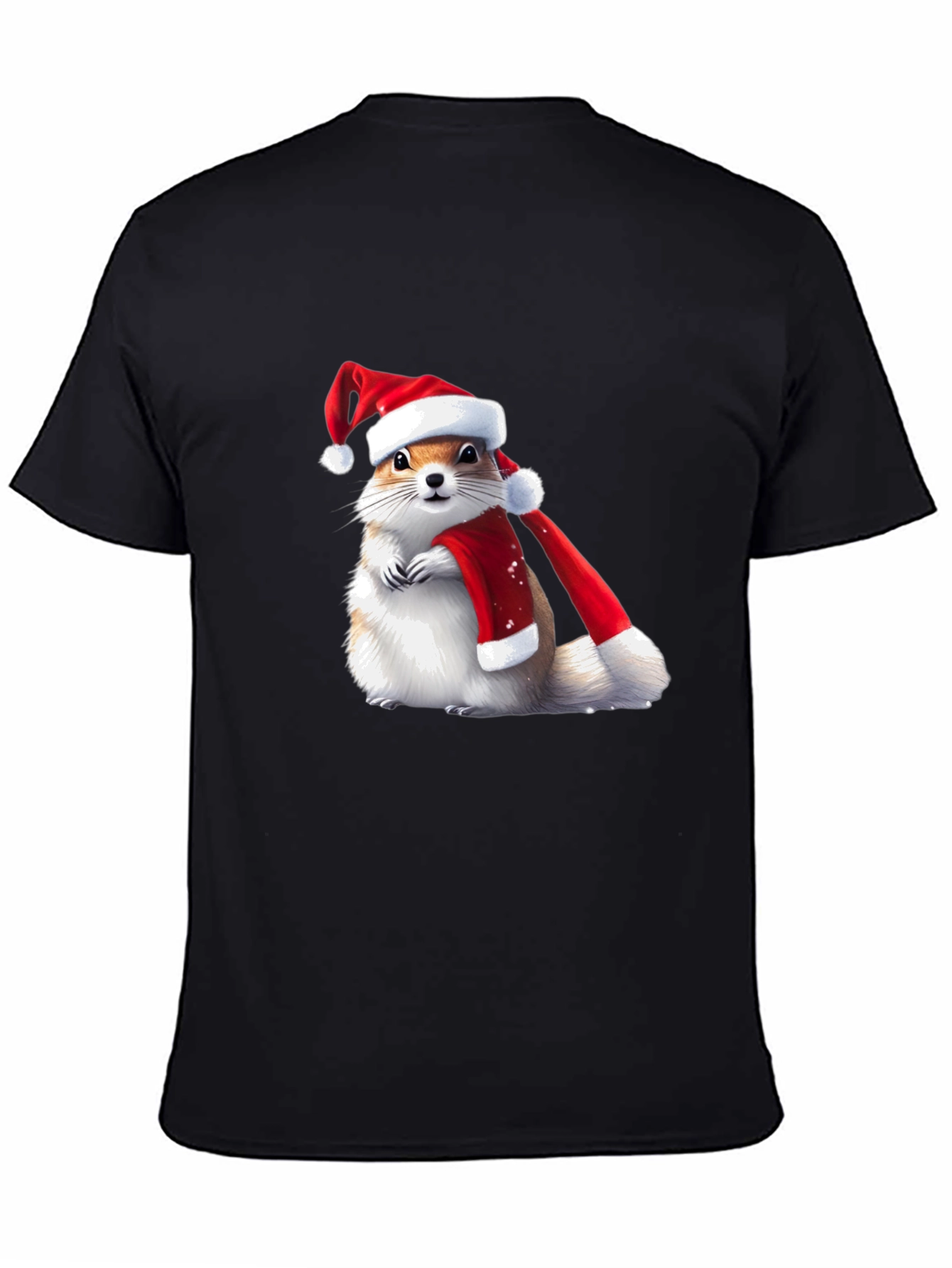 Festive Squirrel Holiday T-Shirt