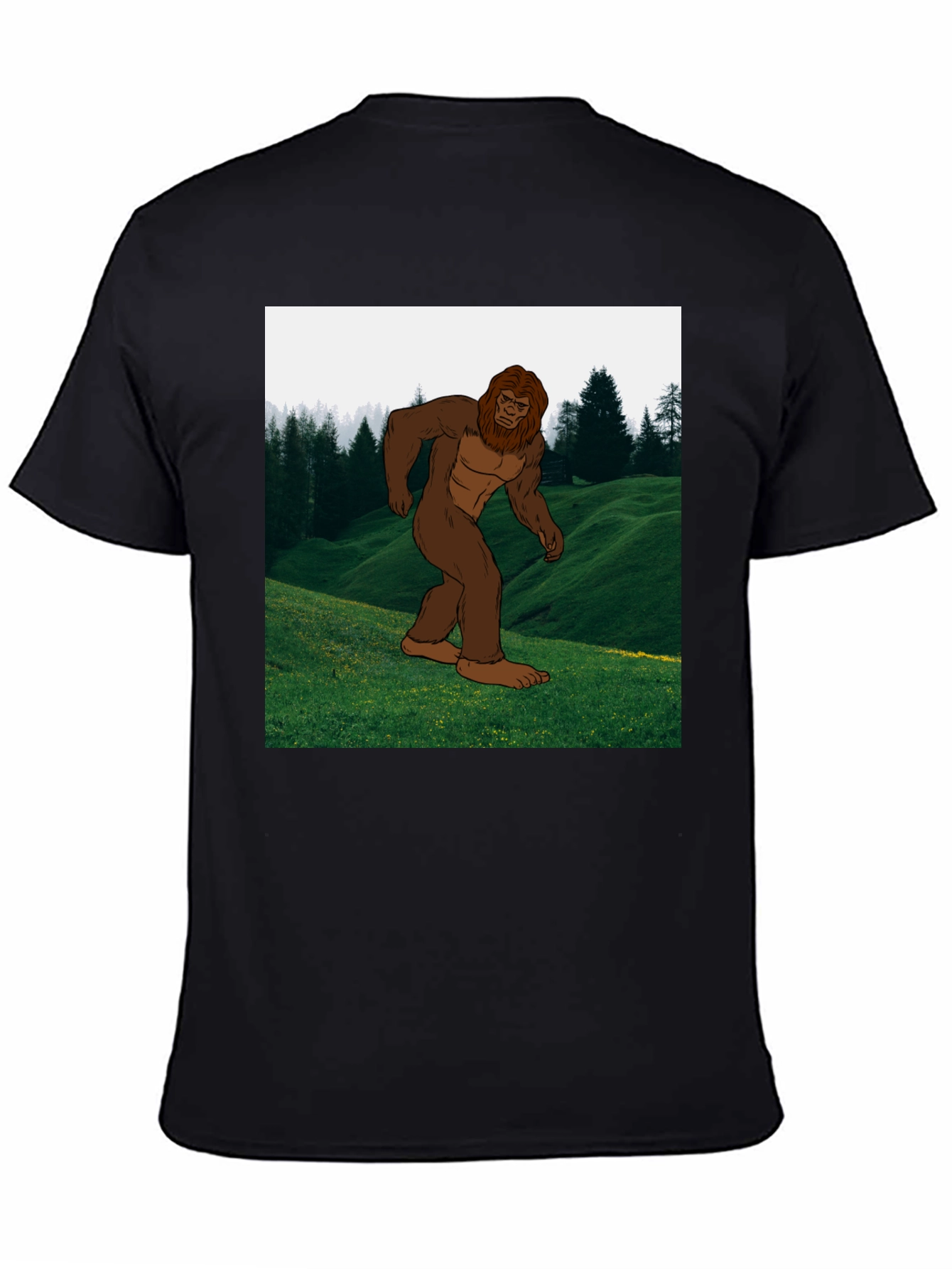 Sasquatch T-Shirt - Bigfoot in the Forest