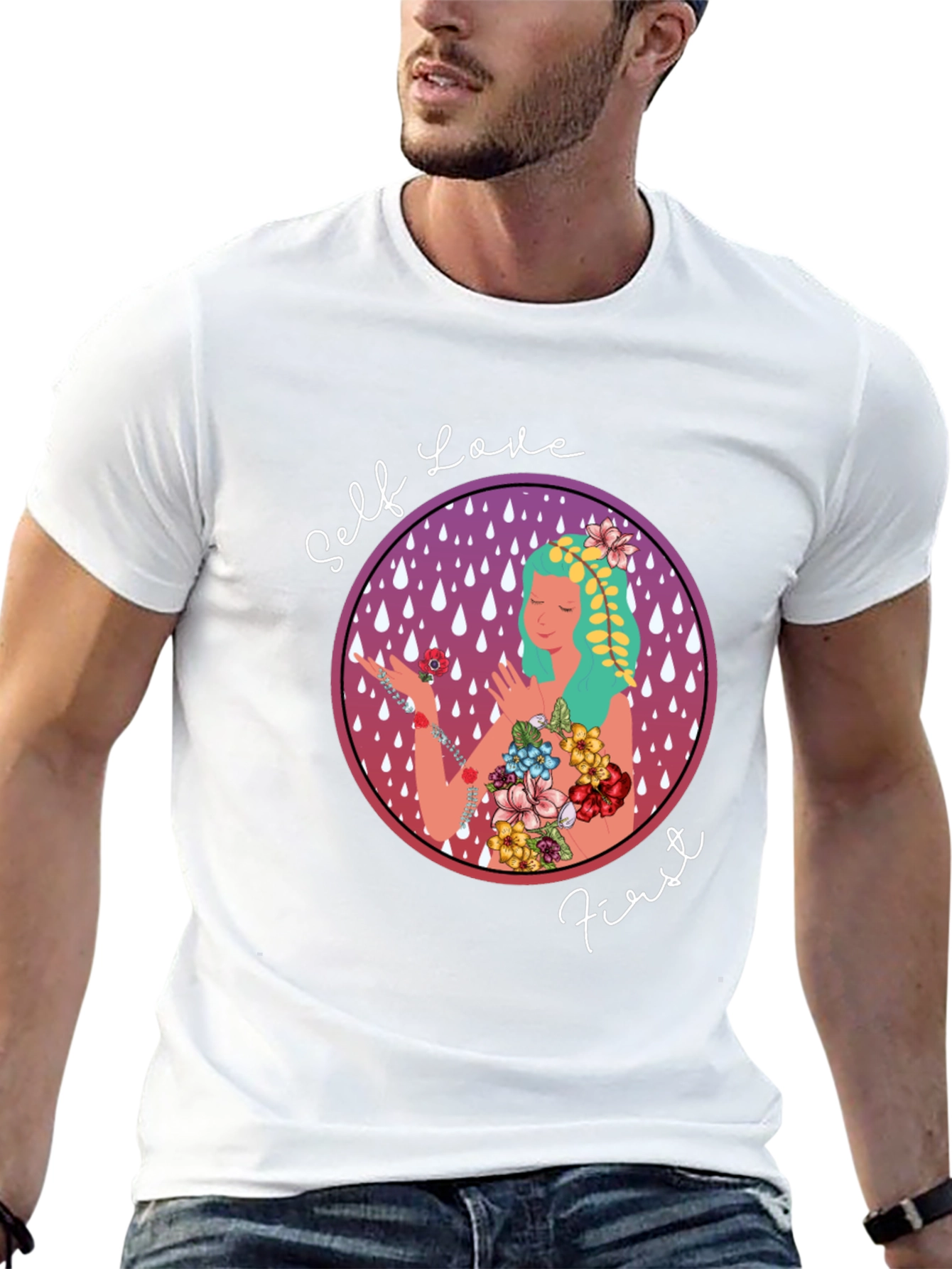 Self Love First Graphic T-Shirt