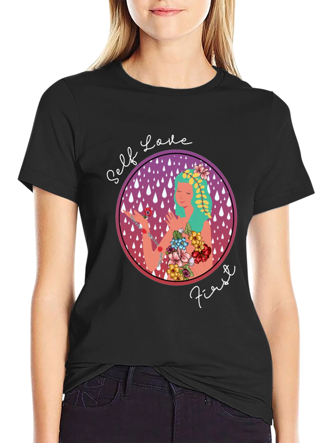 Self Love First Graphic T-Shirt