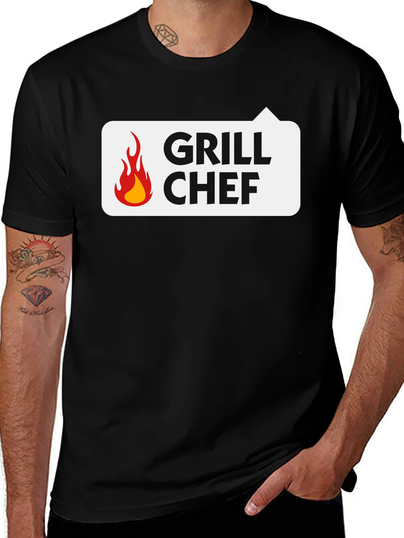 Grill Chef T-Shirt - BBQ Master Apparel