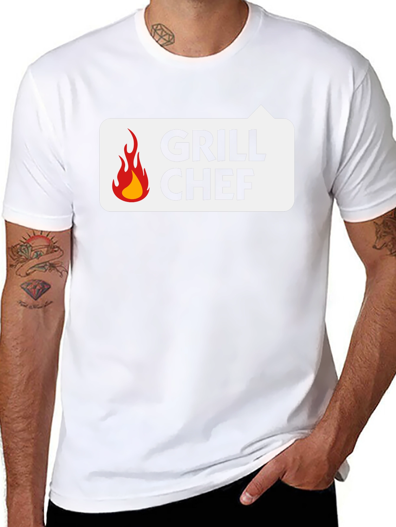 Grill Chef T-Shirt - BBQ Master Apparel