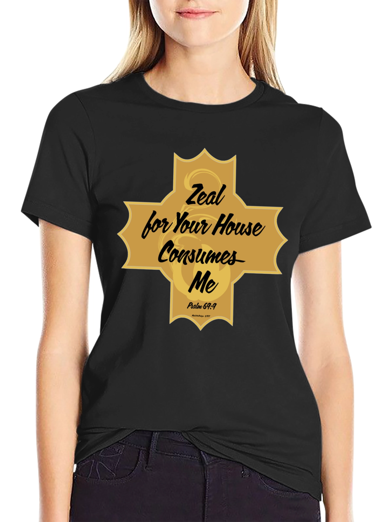 Zeal for Your House Consumes Me Christian T-Shirt
