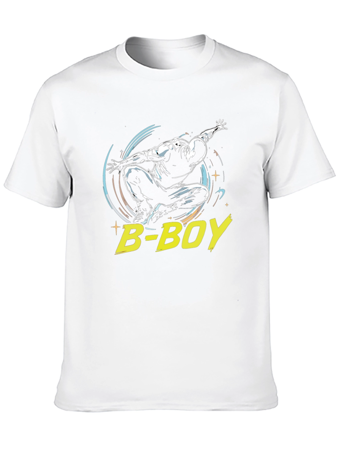 B-Boy Black Graphic Tee - Street Dance Style