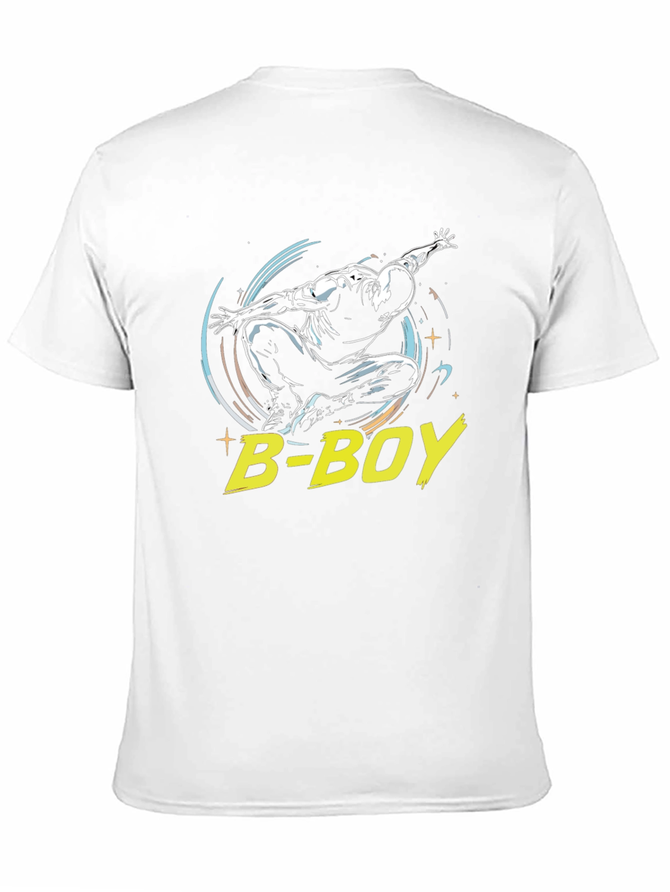 B-Boy Black Graphic Tee - Street Dance Style