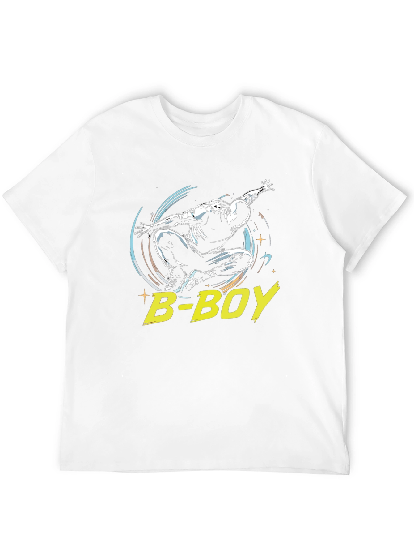 B-Boy Black Graphic Tee - Street Dance Style