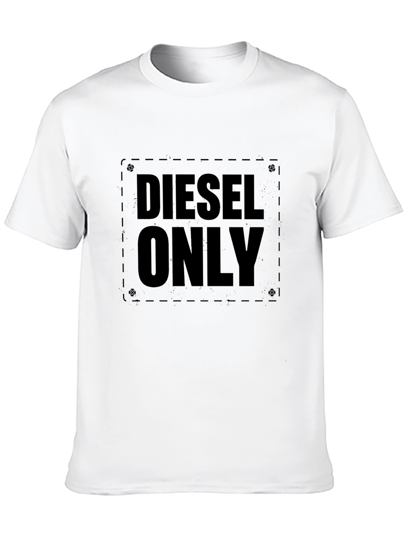 Diesel Only Graphic Tee - Black