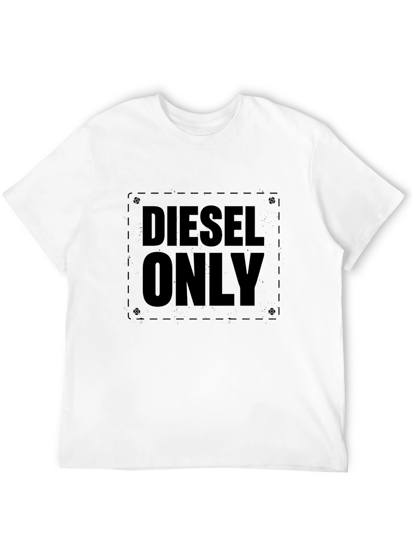 Diesel Only Graphic Tee - Black