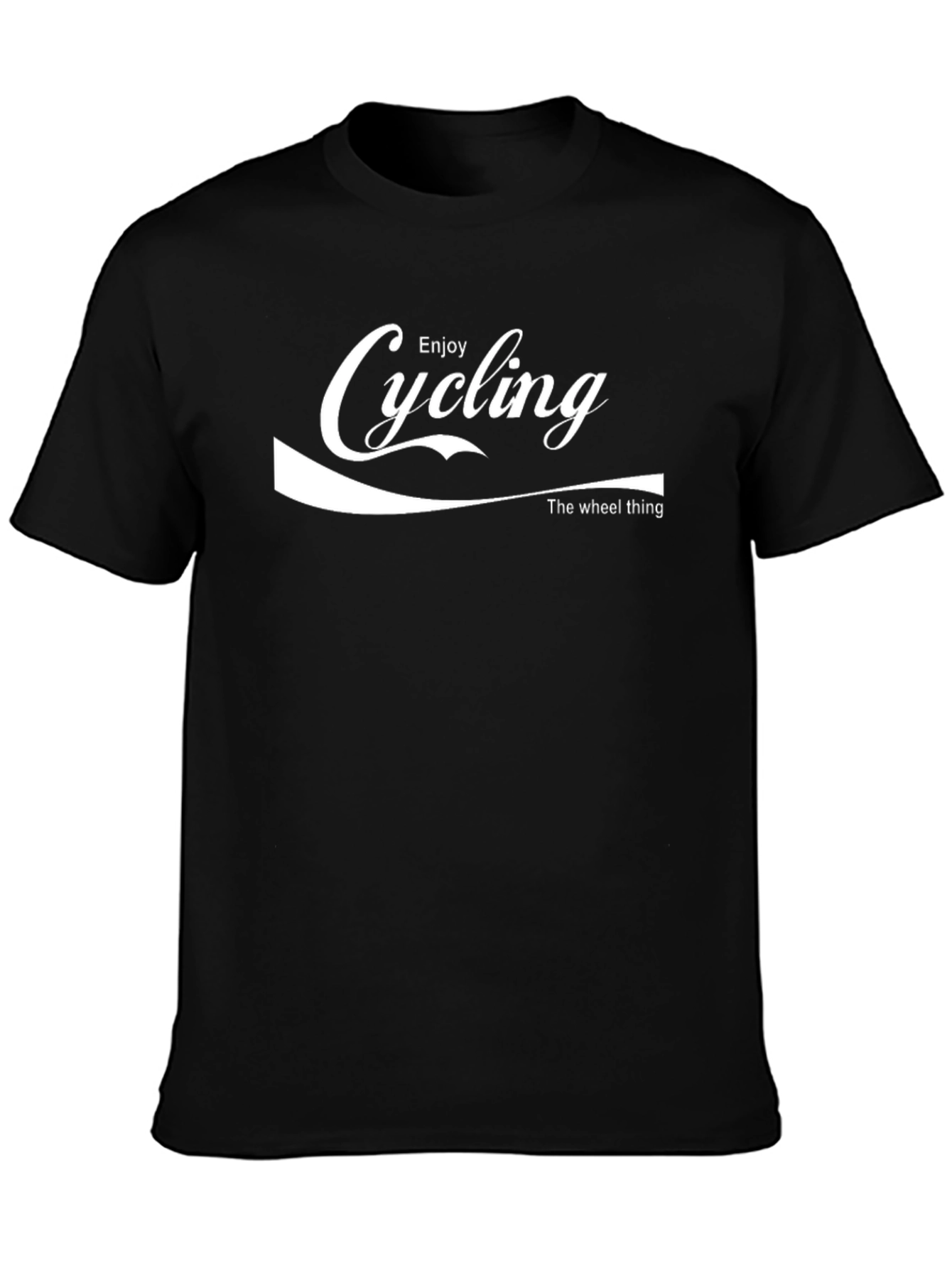 Enjoy Cycling T-Shirt - The Wheel Thing