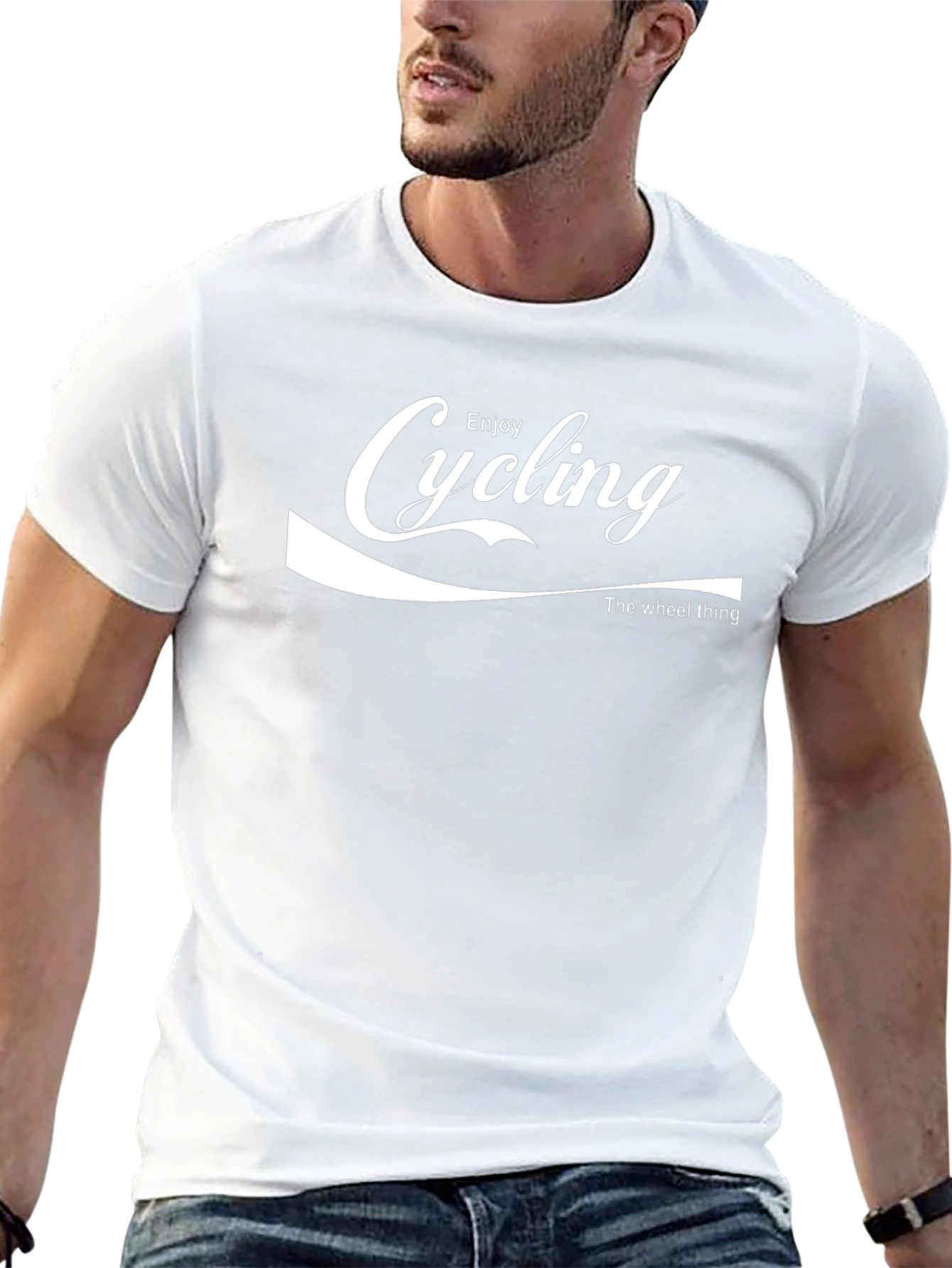 Enjoy Cycling T-Shirt - The Wheel Thing