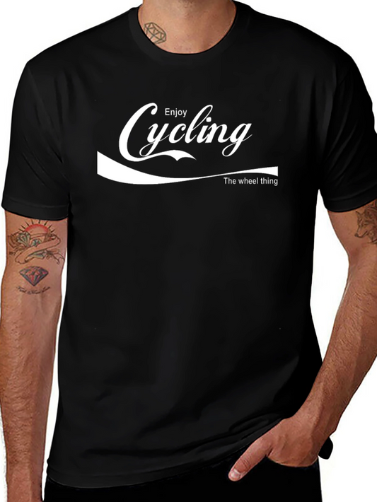 Enjoy Cycling T-Shirt - The Wheel Thing