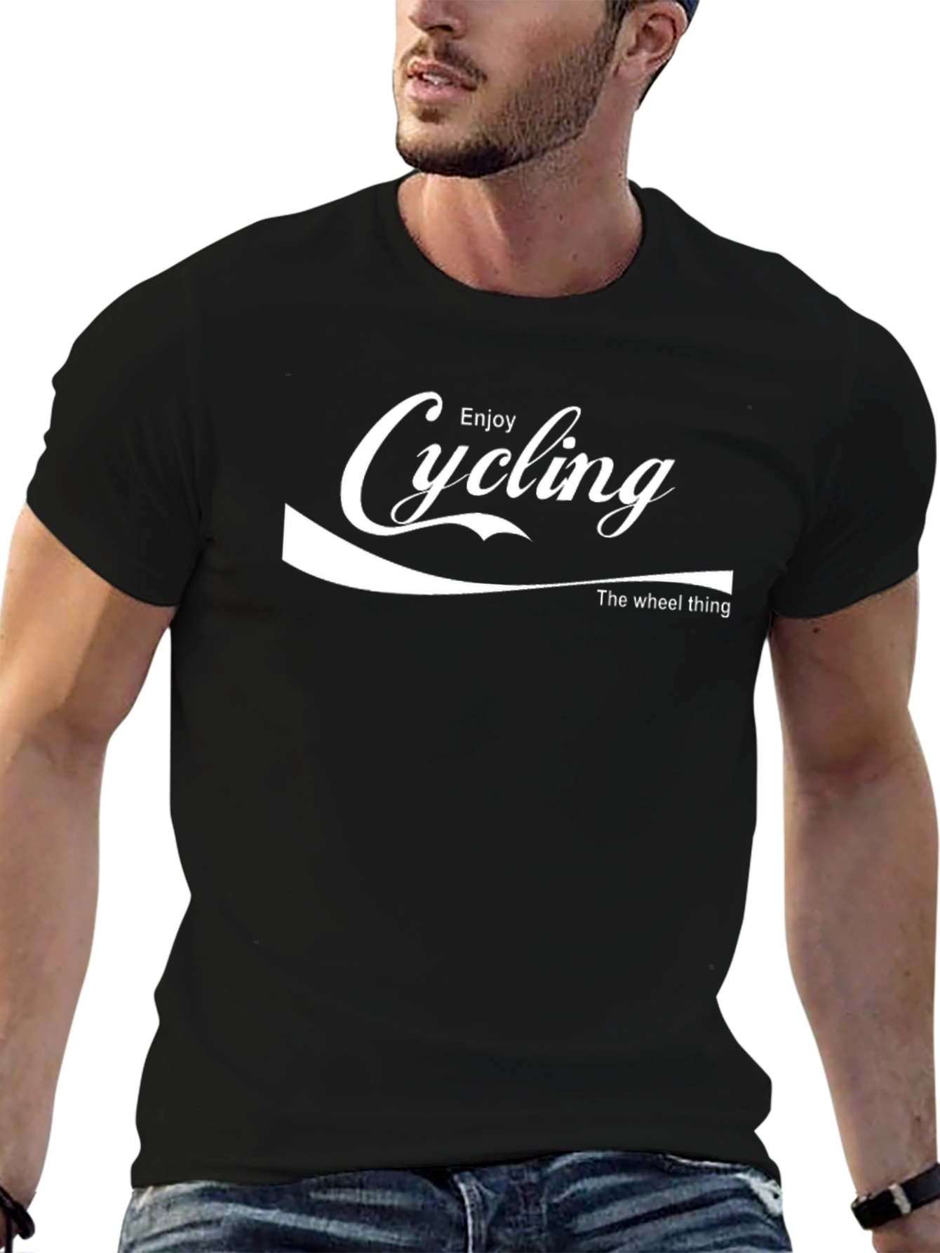 Enjoy Cycling T-Shirt - The Wheel Thing