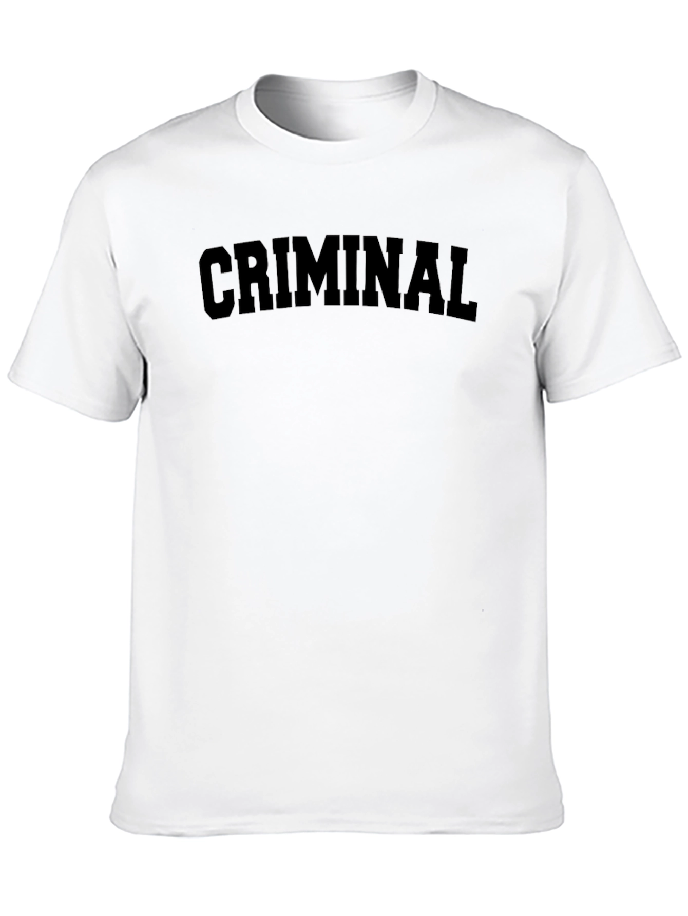 Criminal Graphic Tee - Black