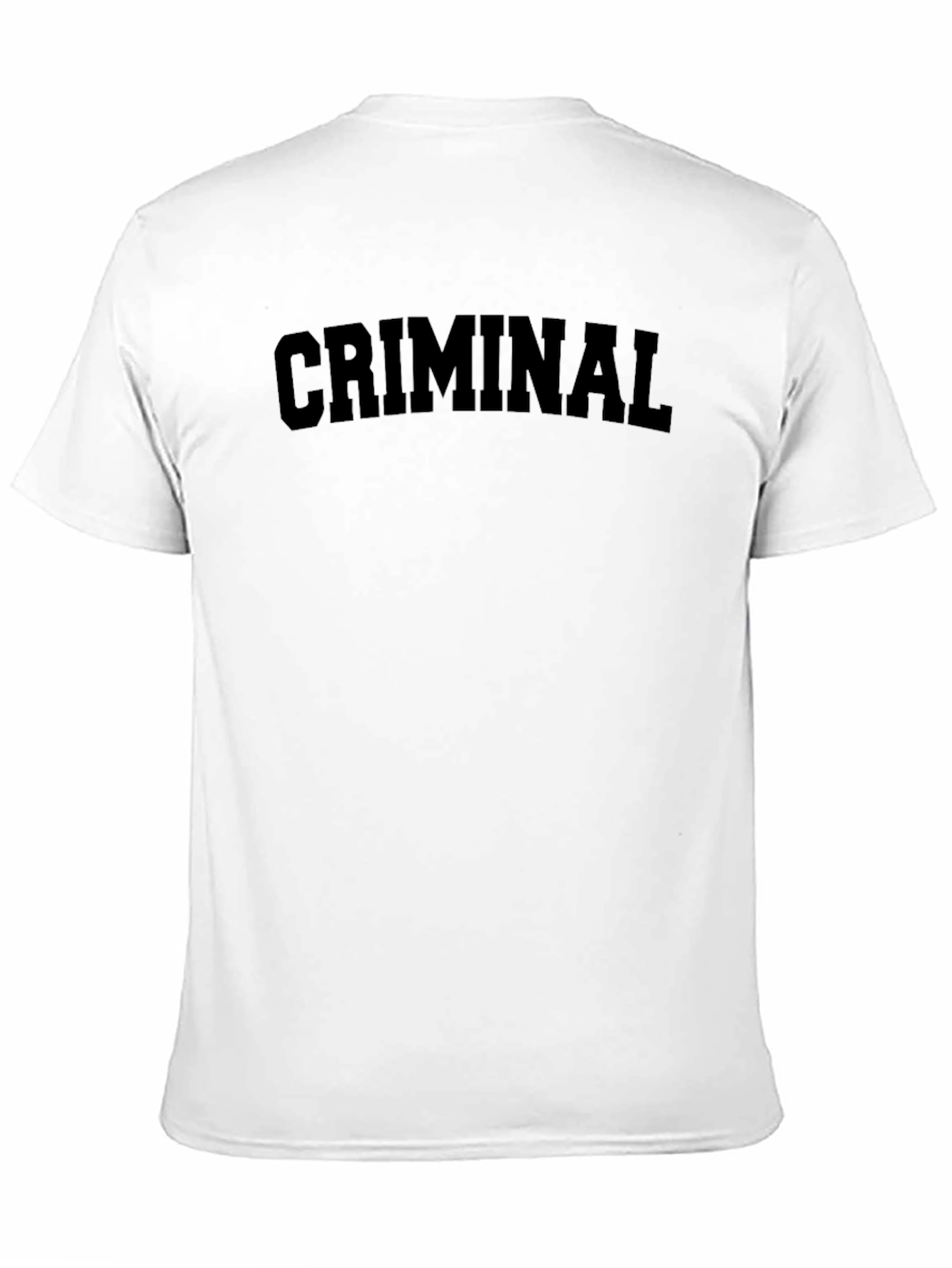 Criminal Graphic Tee - Black