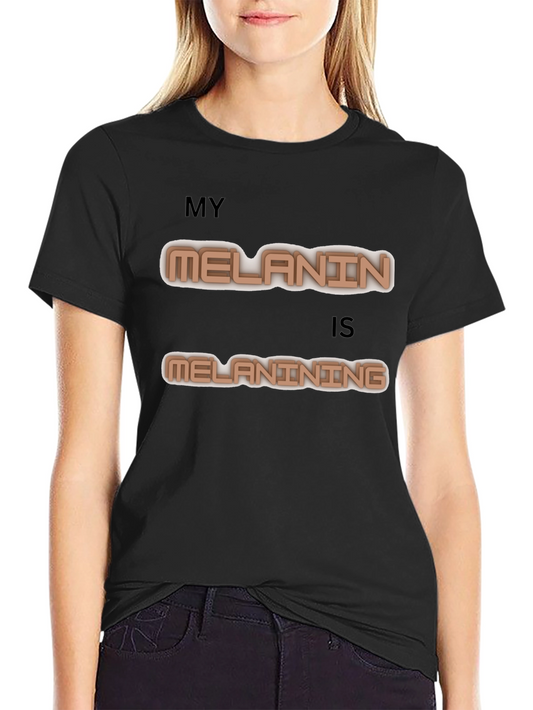 Melanin Power Black T-Shirt