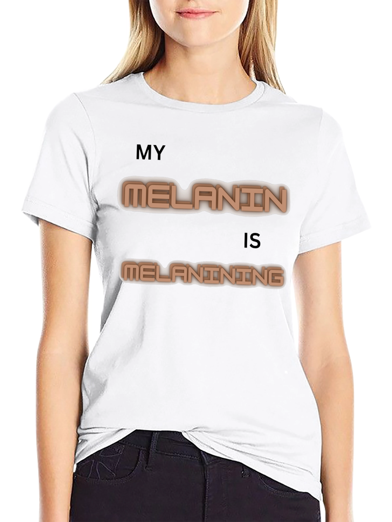 Melanin Power Black T-Shirt