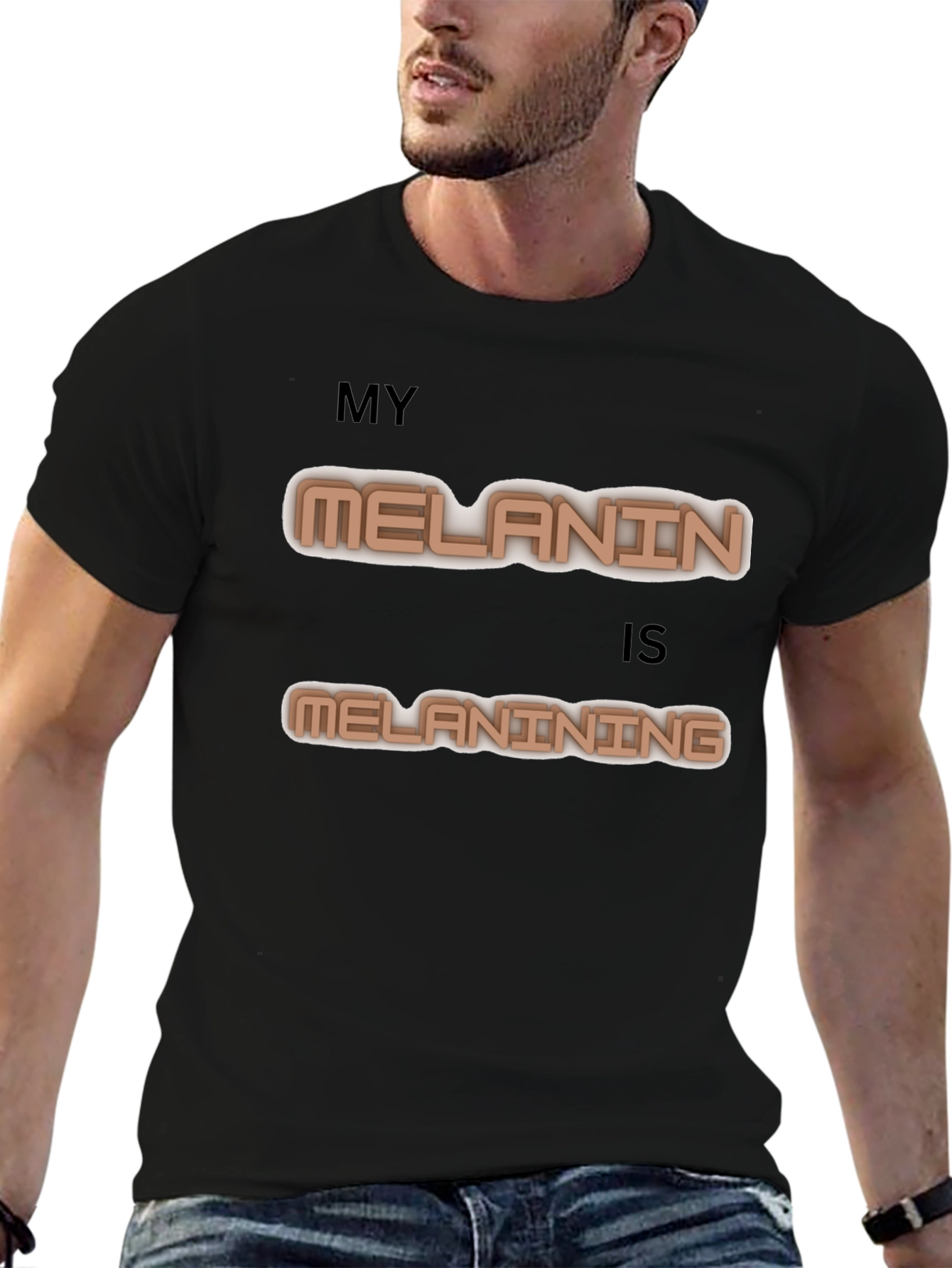 Melanin Power Black T-Shirt