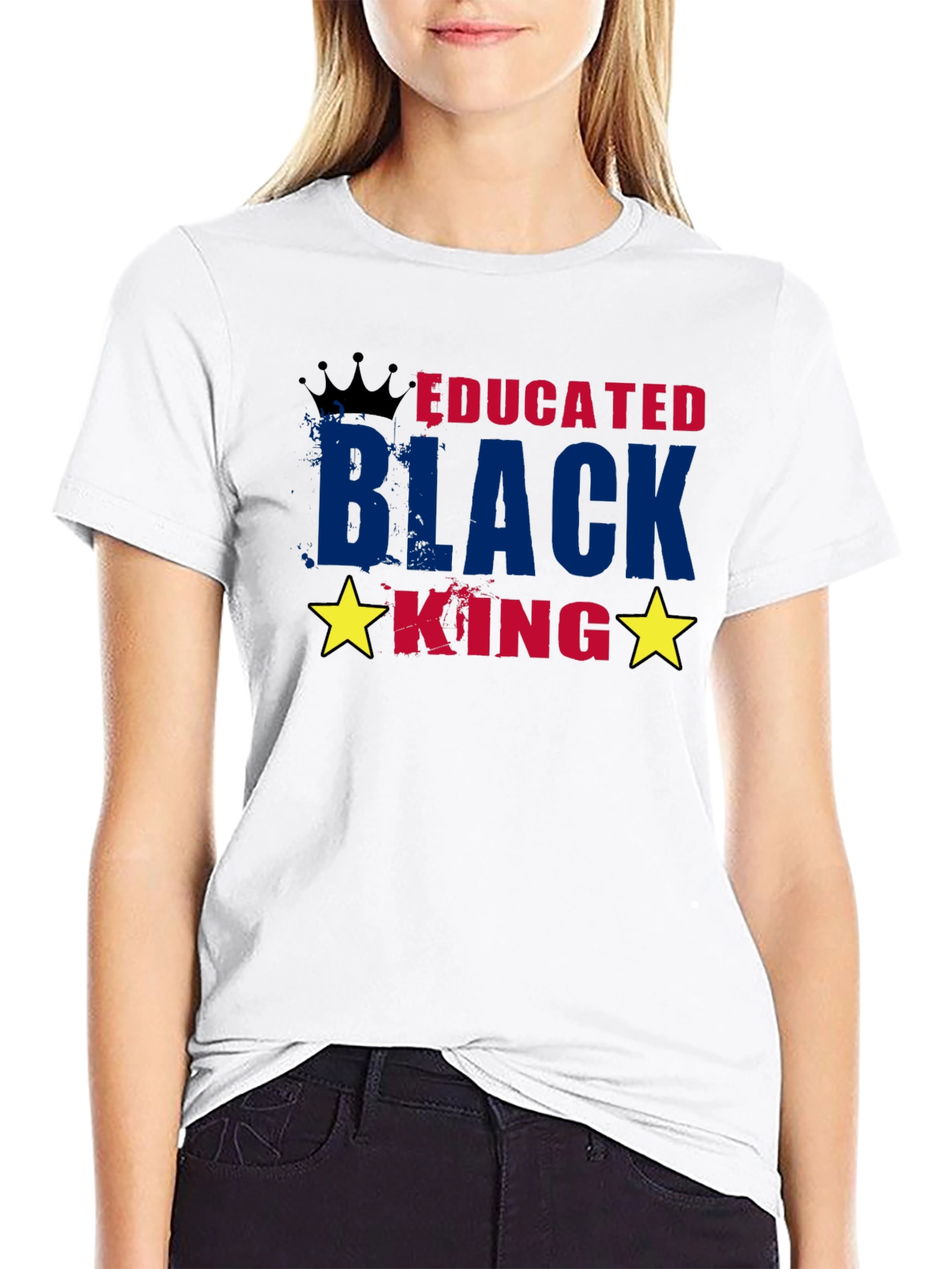 Educated Black King T-Shirt