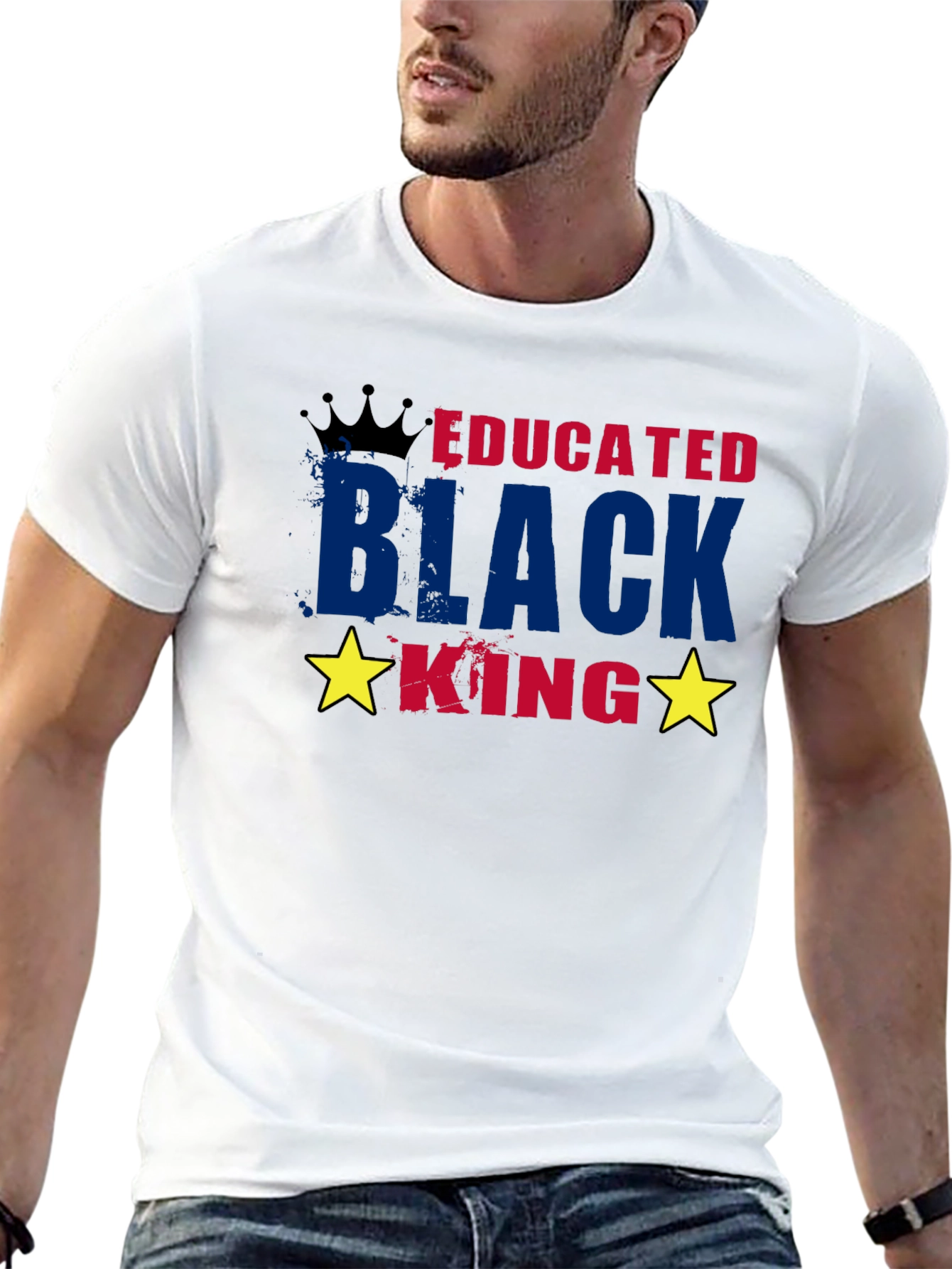 Educated Black King T-Shirt