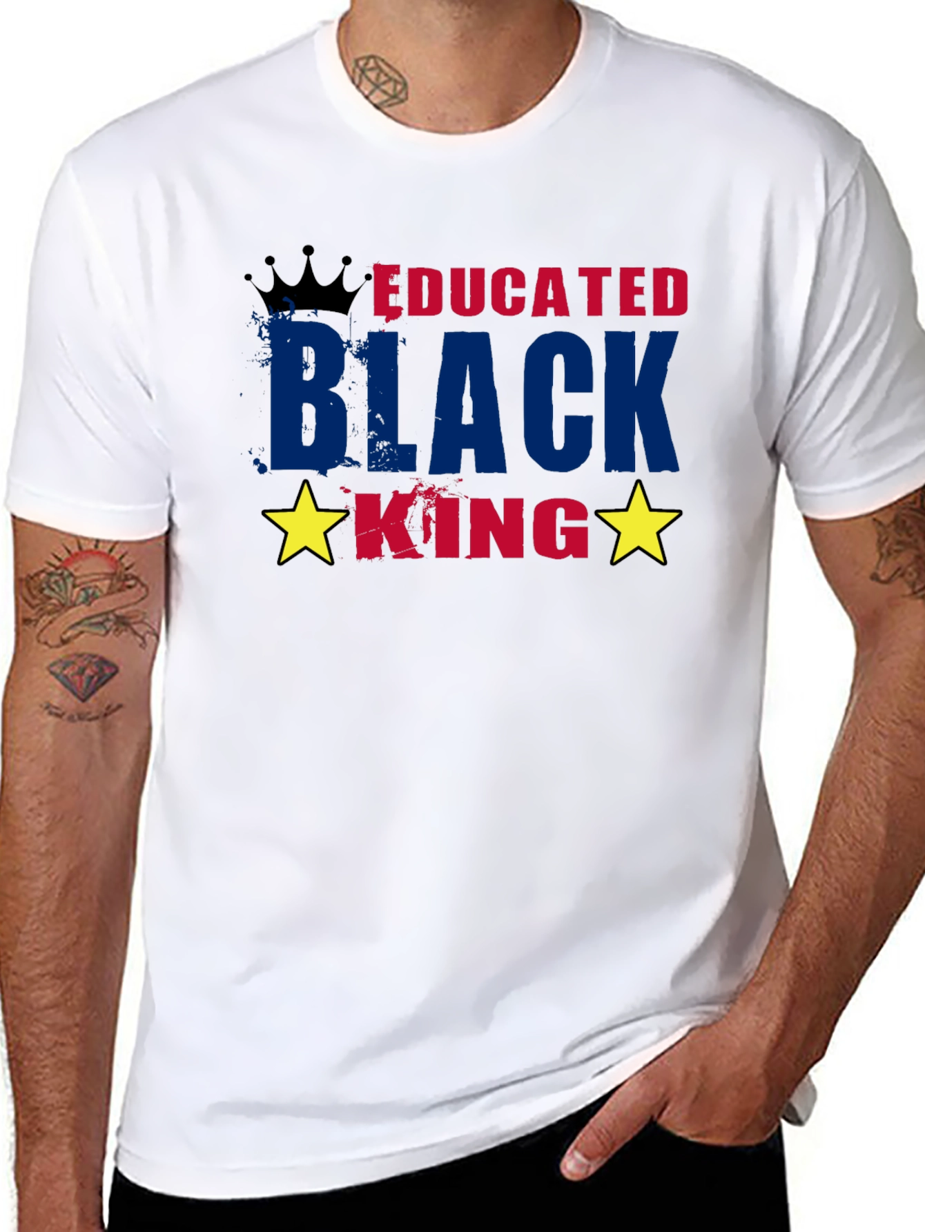 Educated Black King T-Shirt